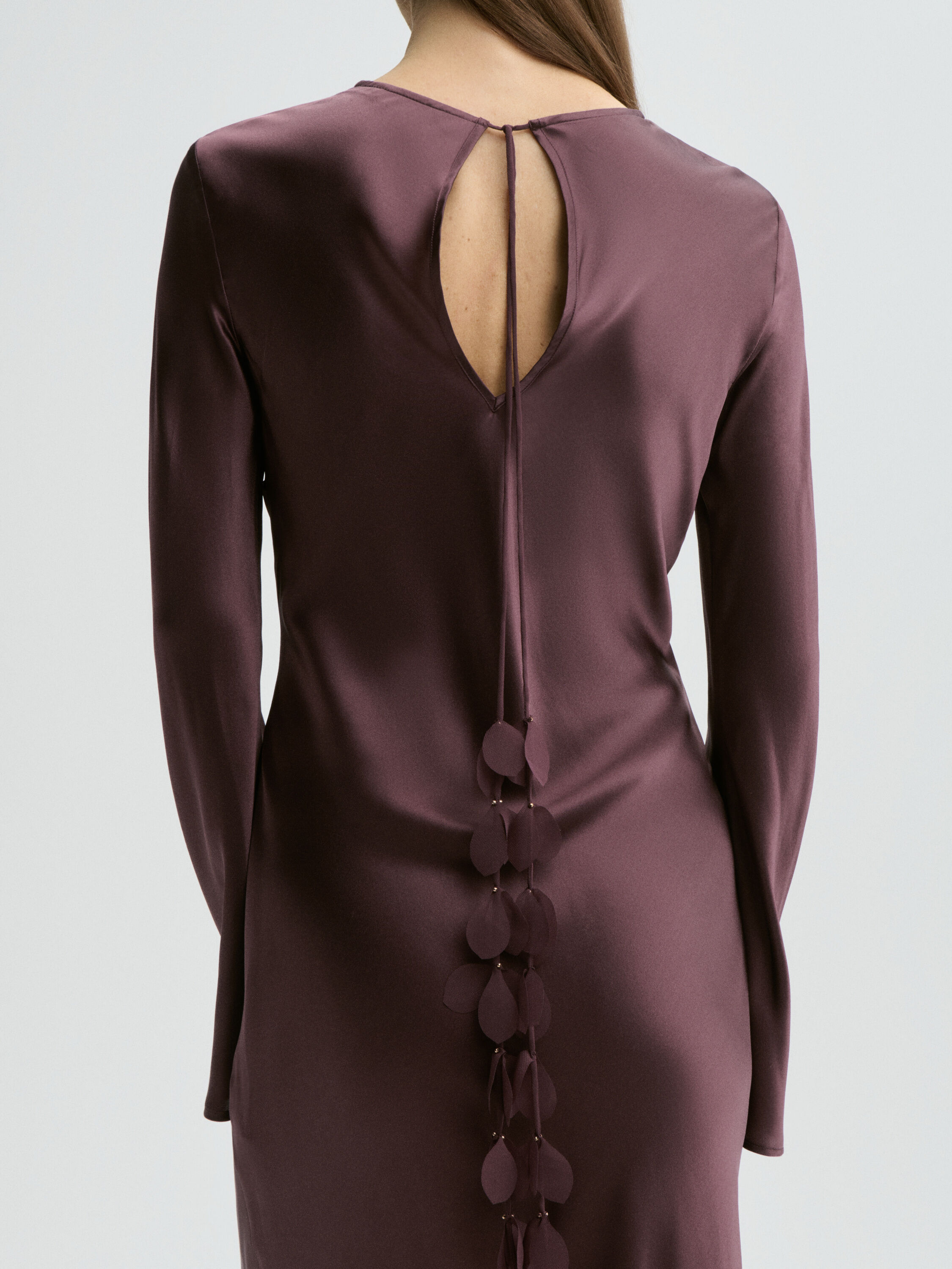 Parisa silk maxi dress