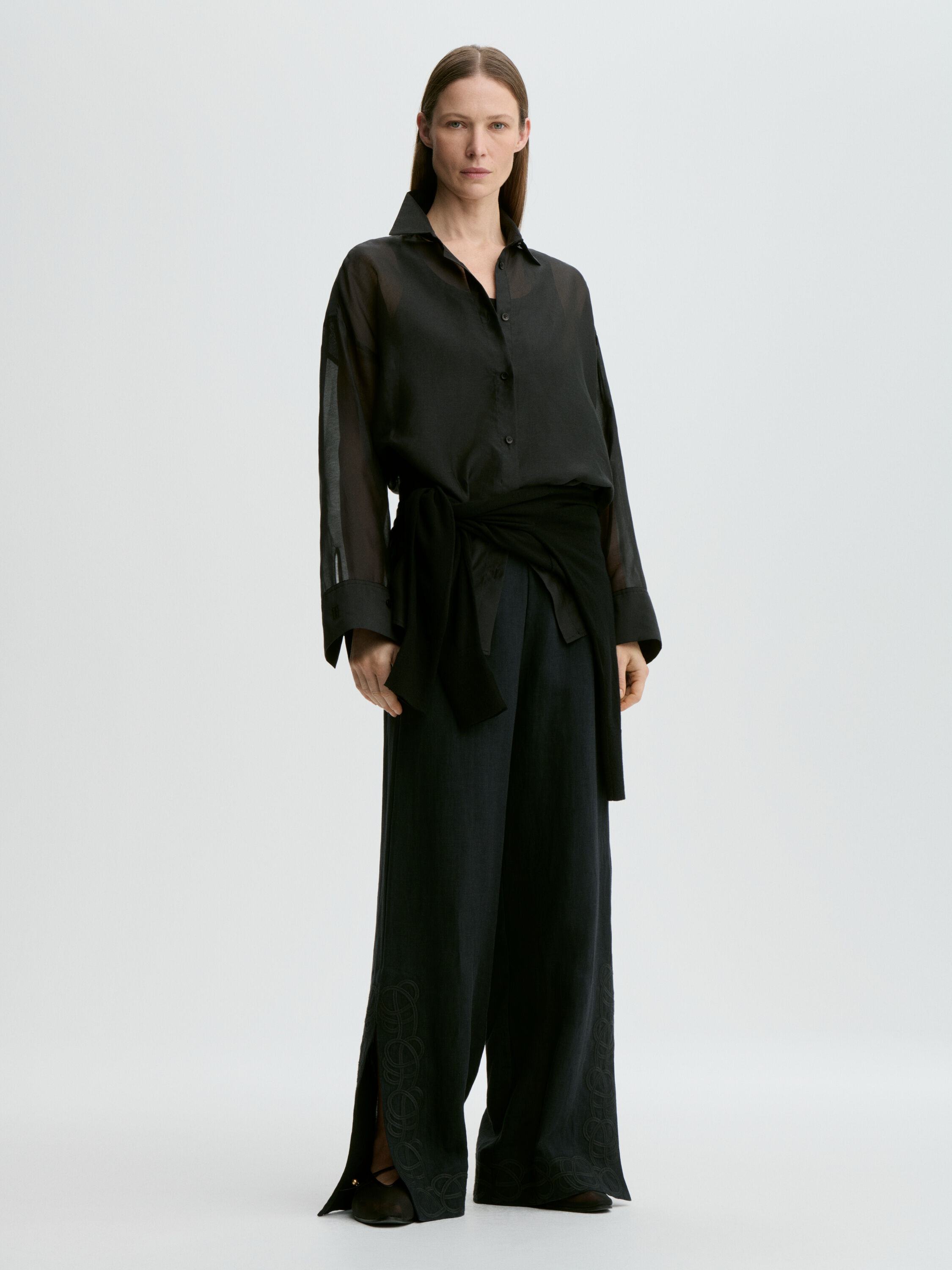 Michelle linen trousers