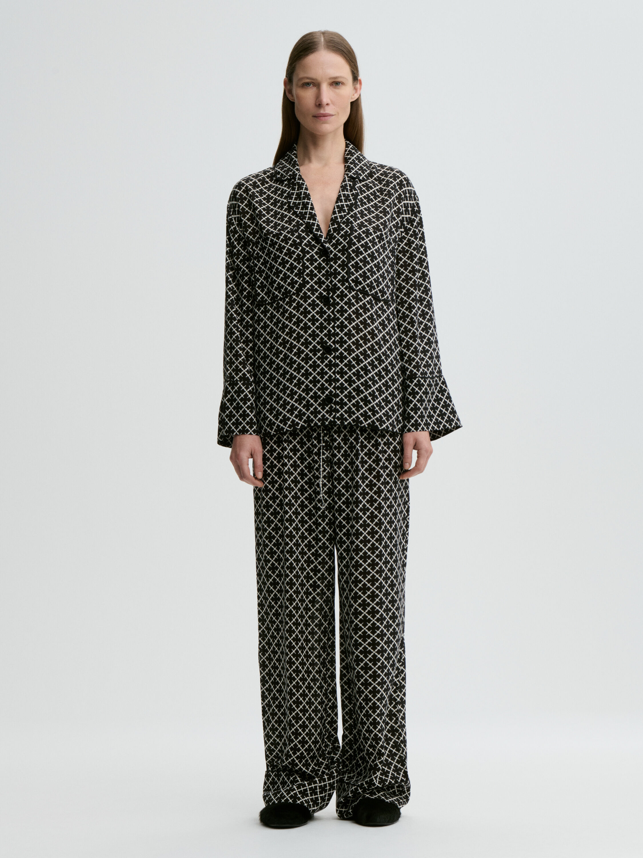 Ameliano high-waist trousers