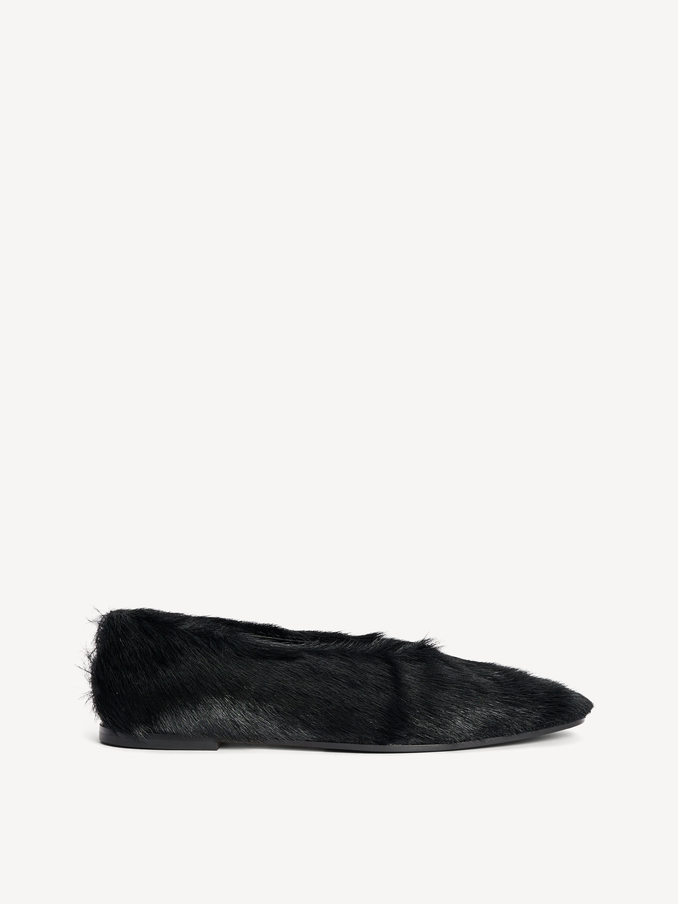 【PORTERNA】Meline Glow Flat Shoes MYLENA - Light Green Tulle With Strass Ballerina – Souliers
