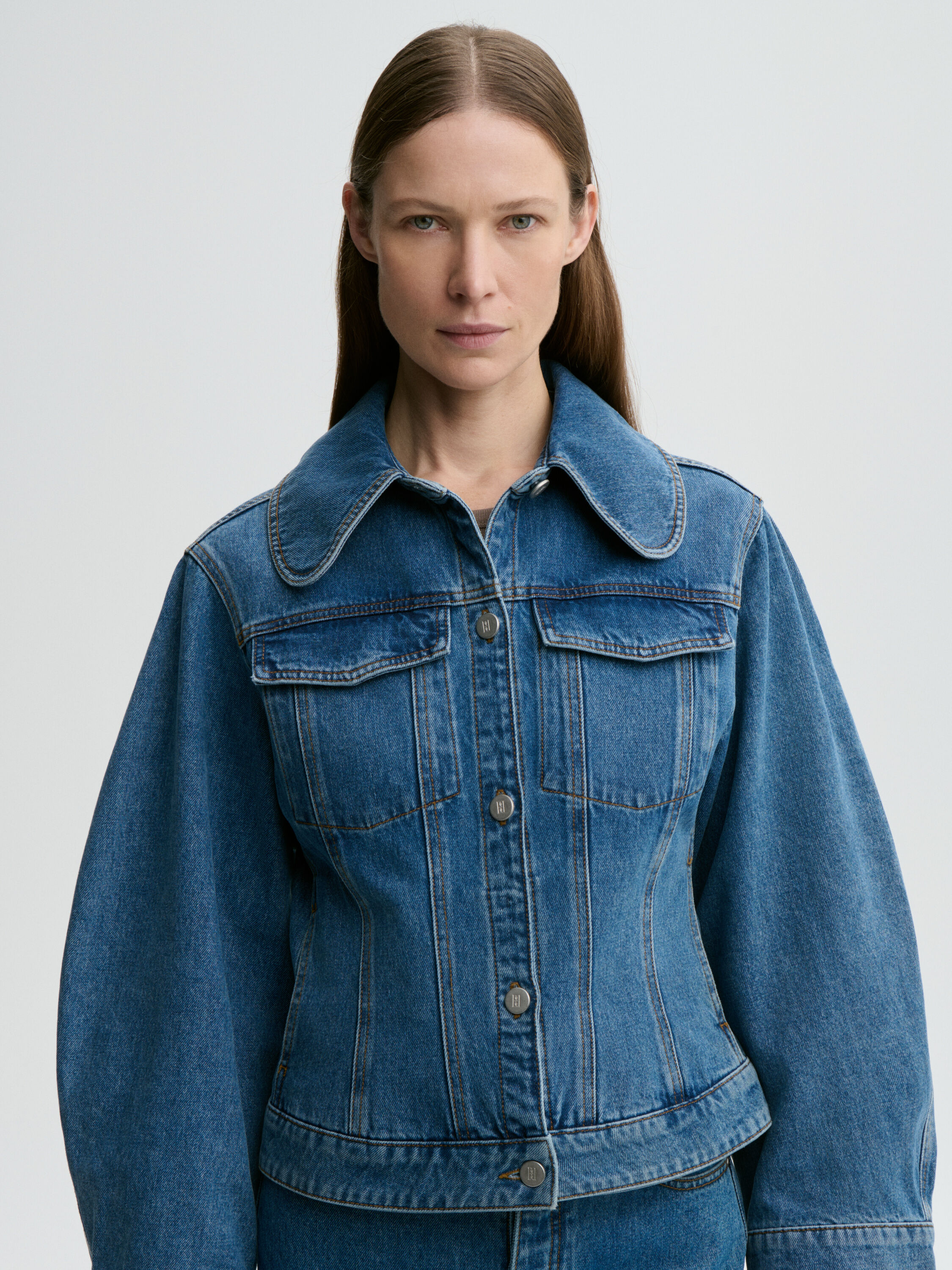 Villies organic cotton denim jacket