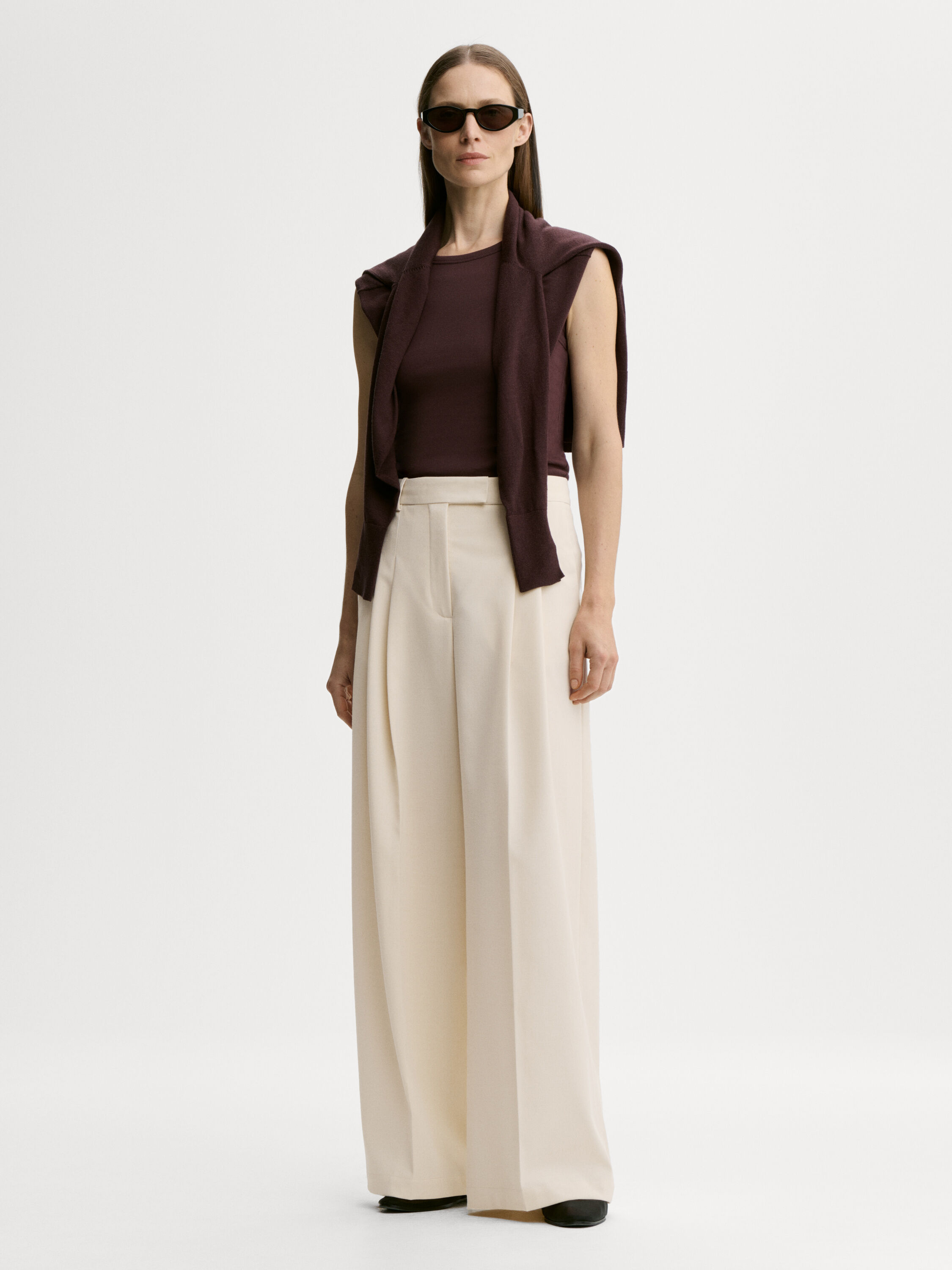 Taalia wide-leg trousers