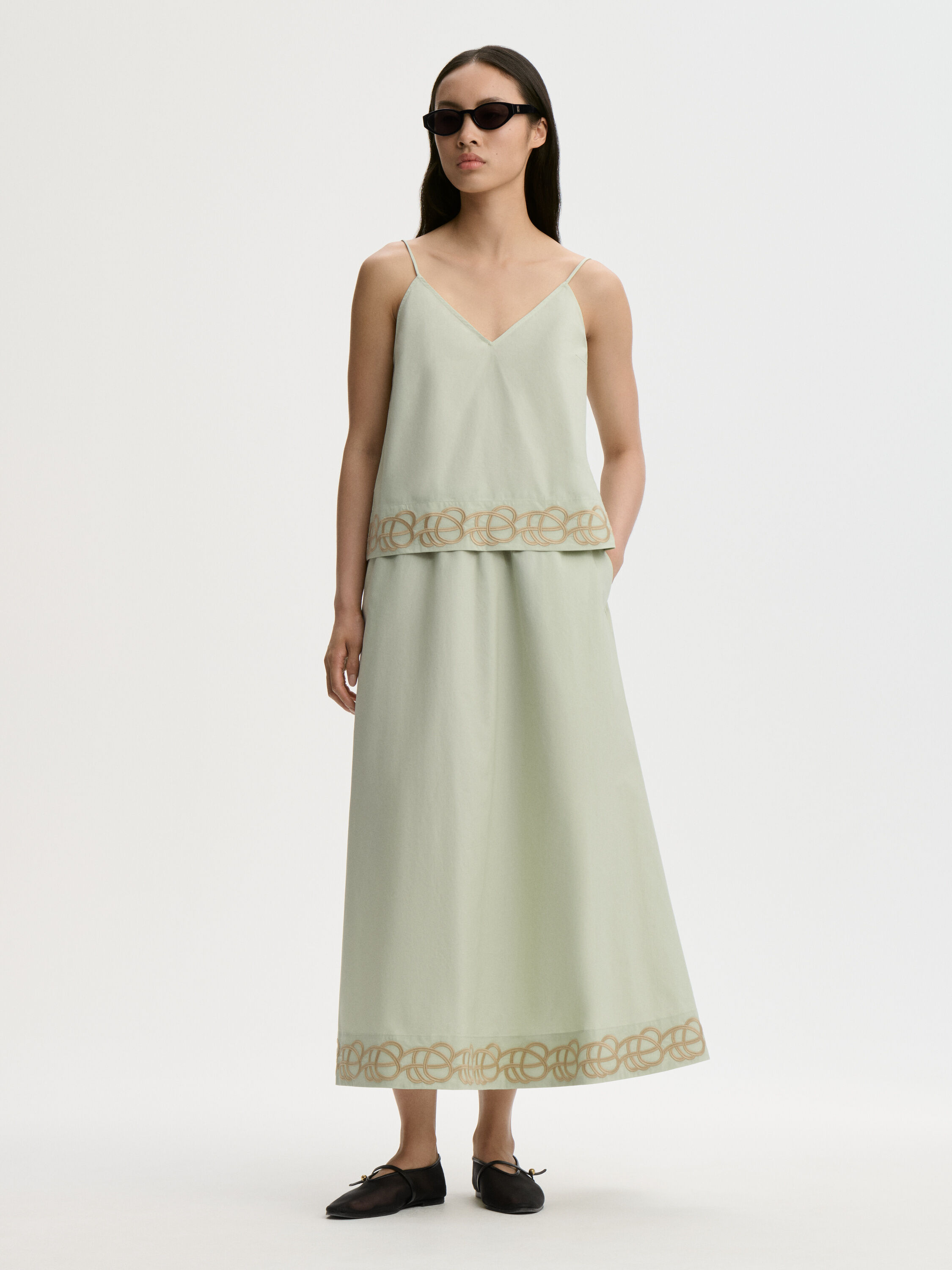 Pheobes organic cotton skirt