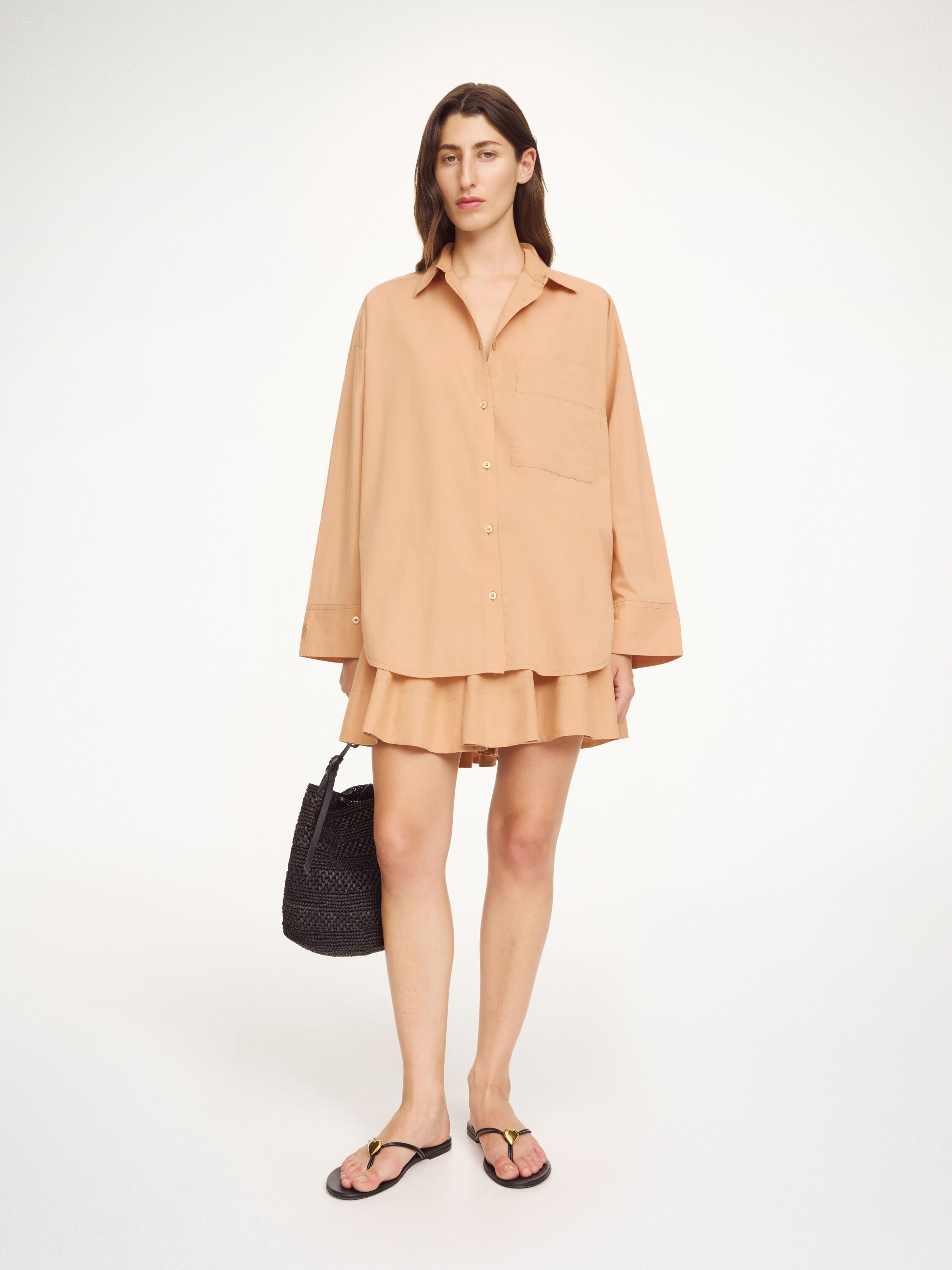 Derris Voile organic cotton shirt