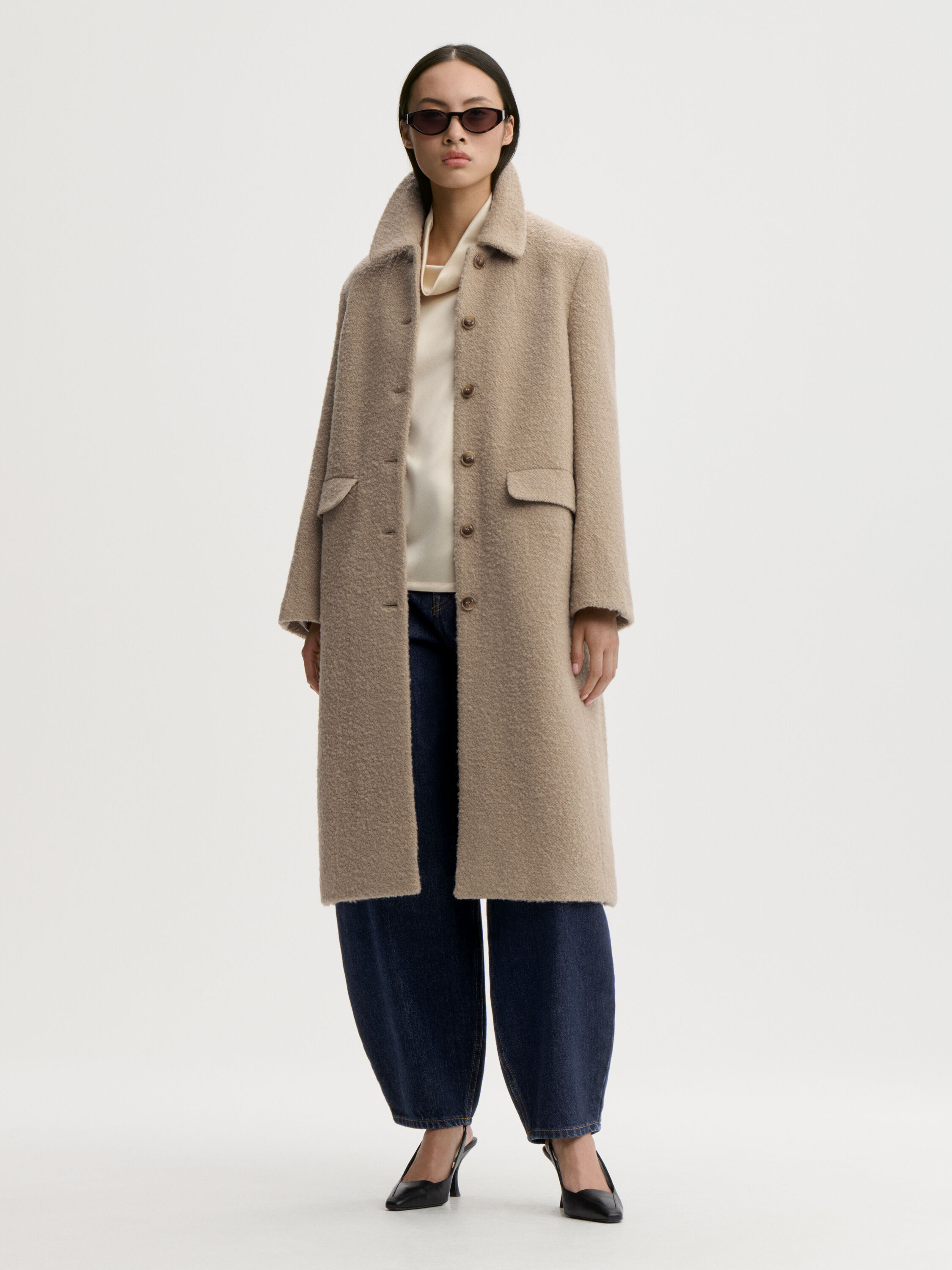 Madera midi coat