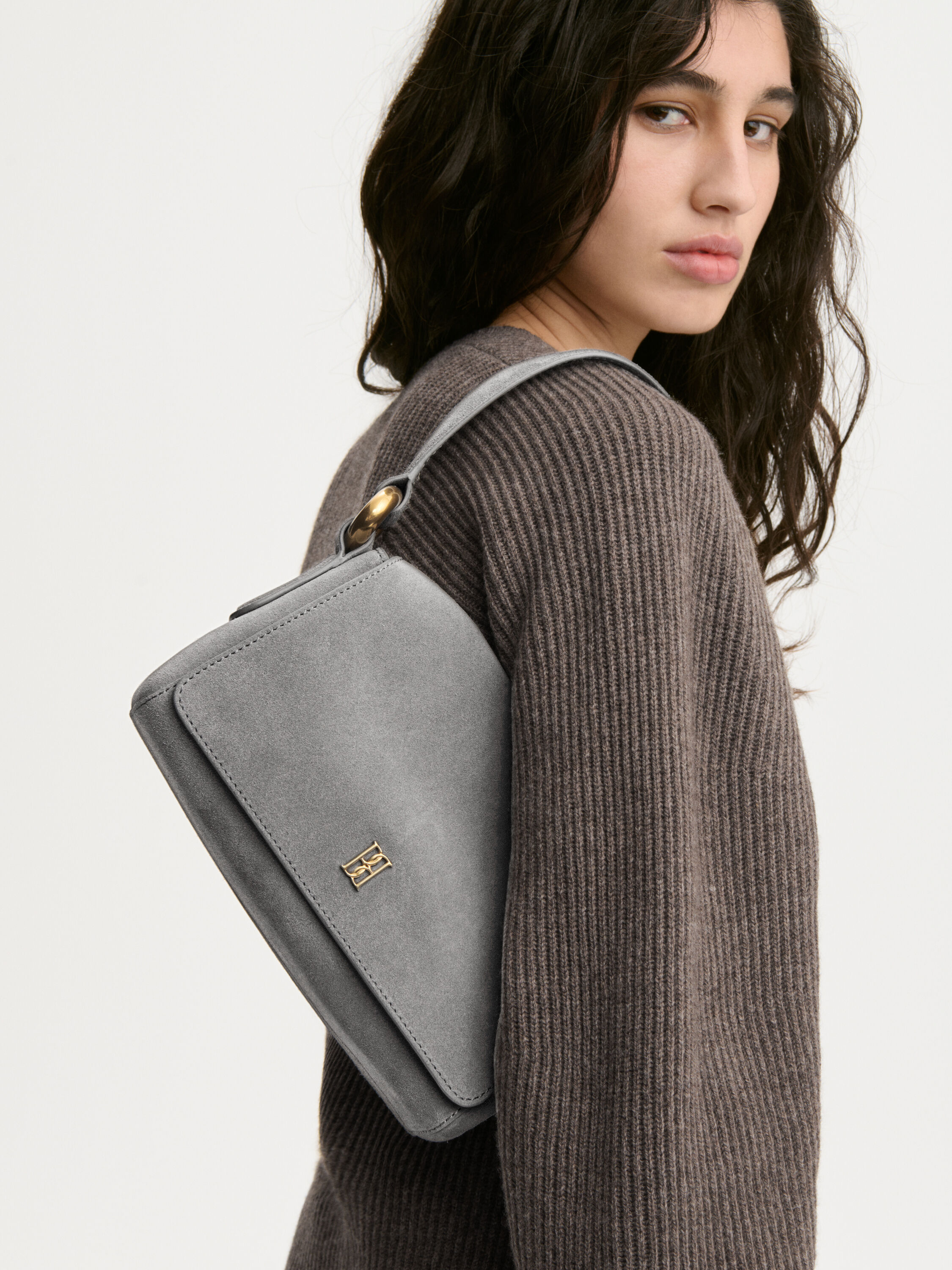 Lellie suede bag