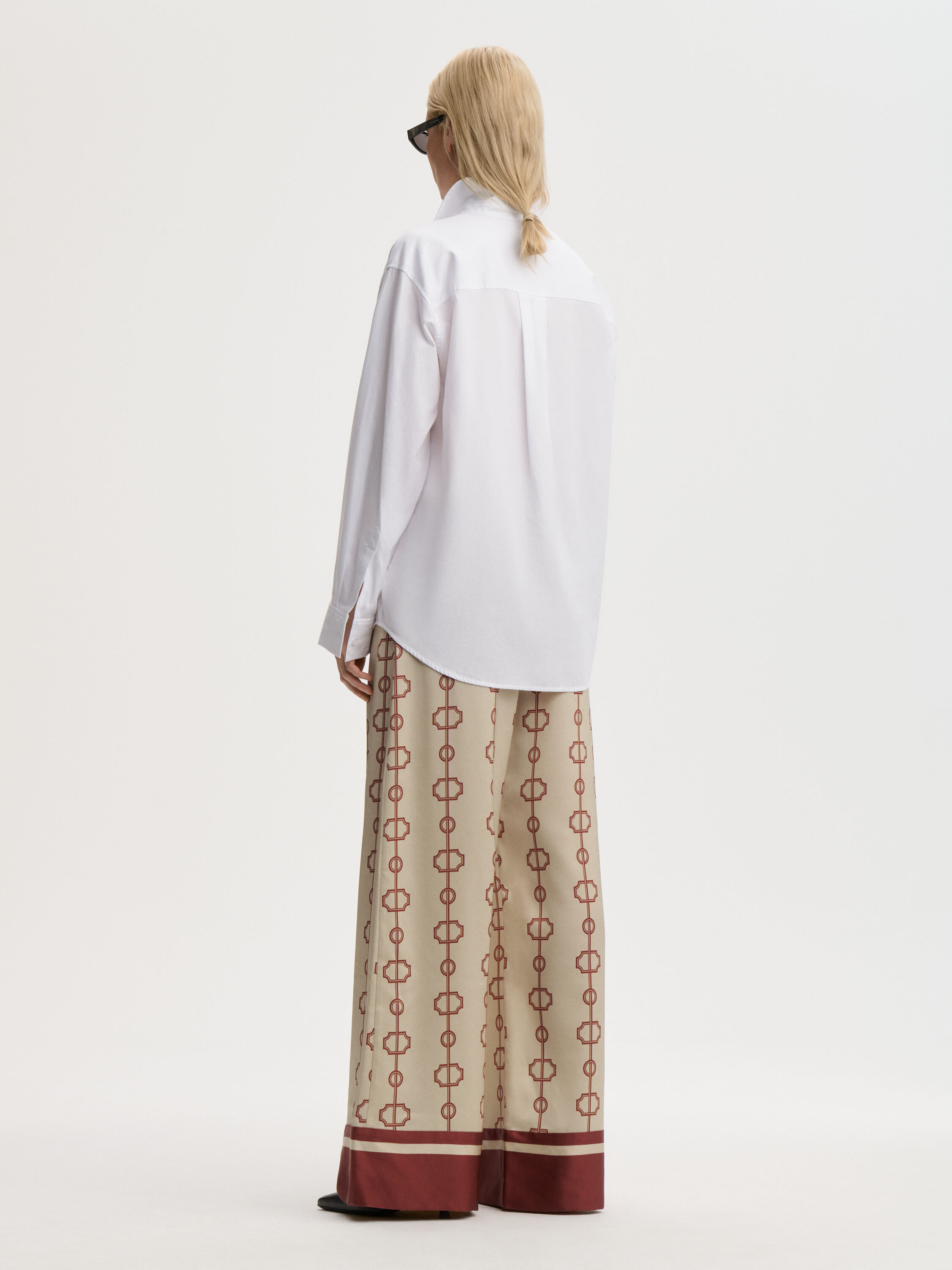 Lunia high-waisted trousers