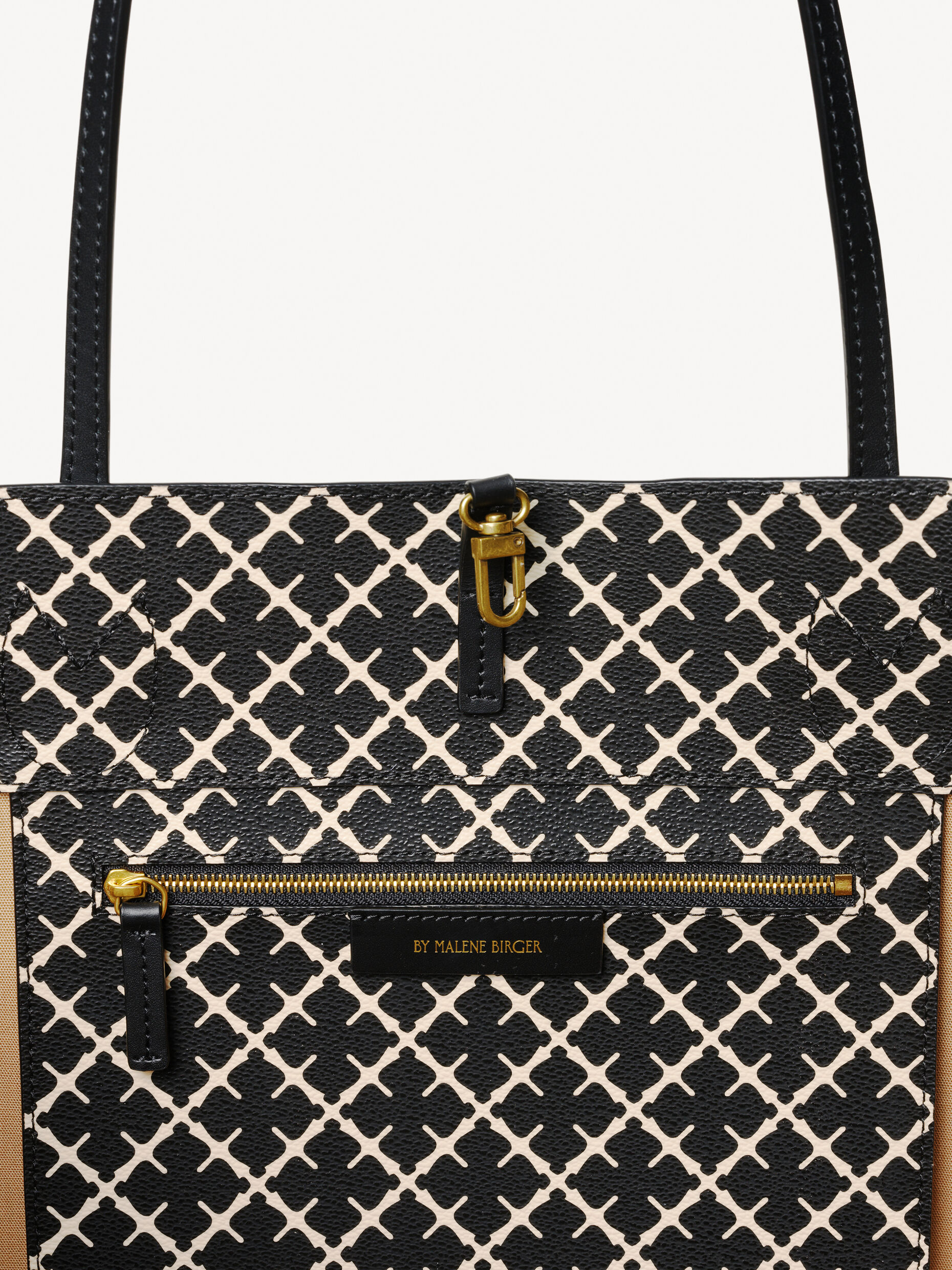 Abi printed tote bag