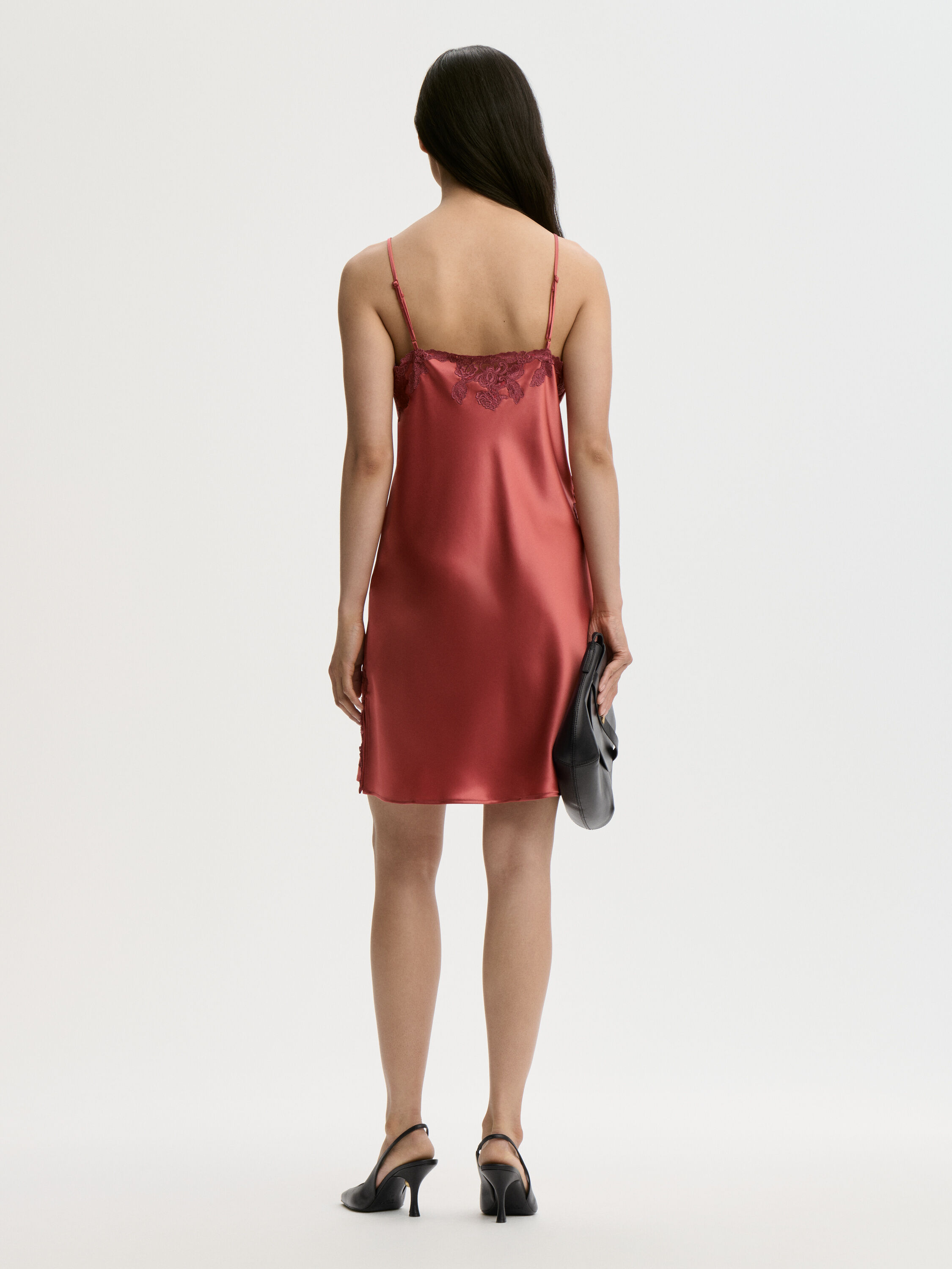 EXCLUSIVE: Verana satin dress