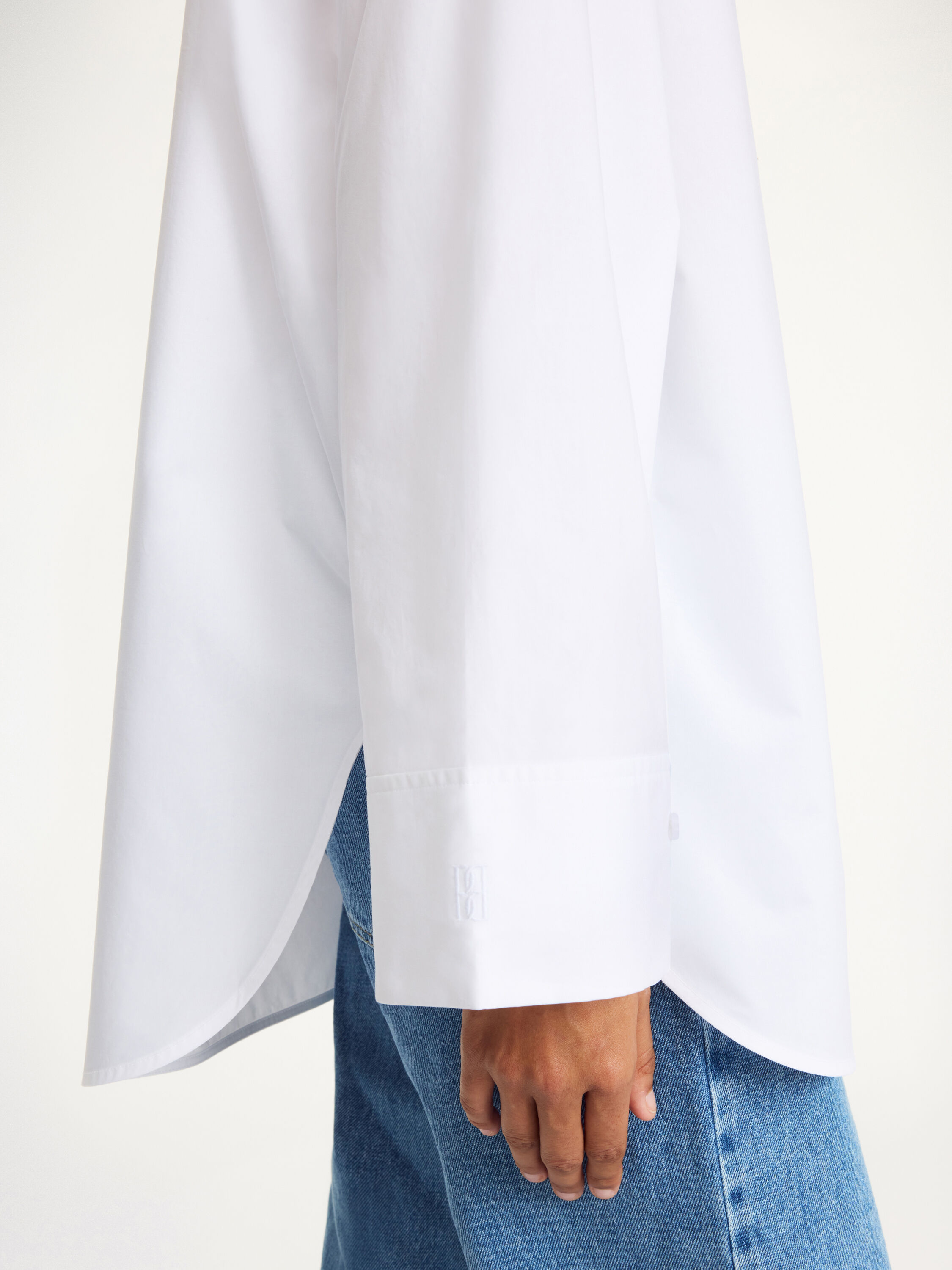 売れ筋商品|||バイマレンバーガー シャツ レディース トップス DERRIS - Button-down blouse - pure white By Malene Birger Derris Organic Cotton Shirt | White | FARFETCH