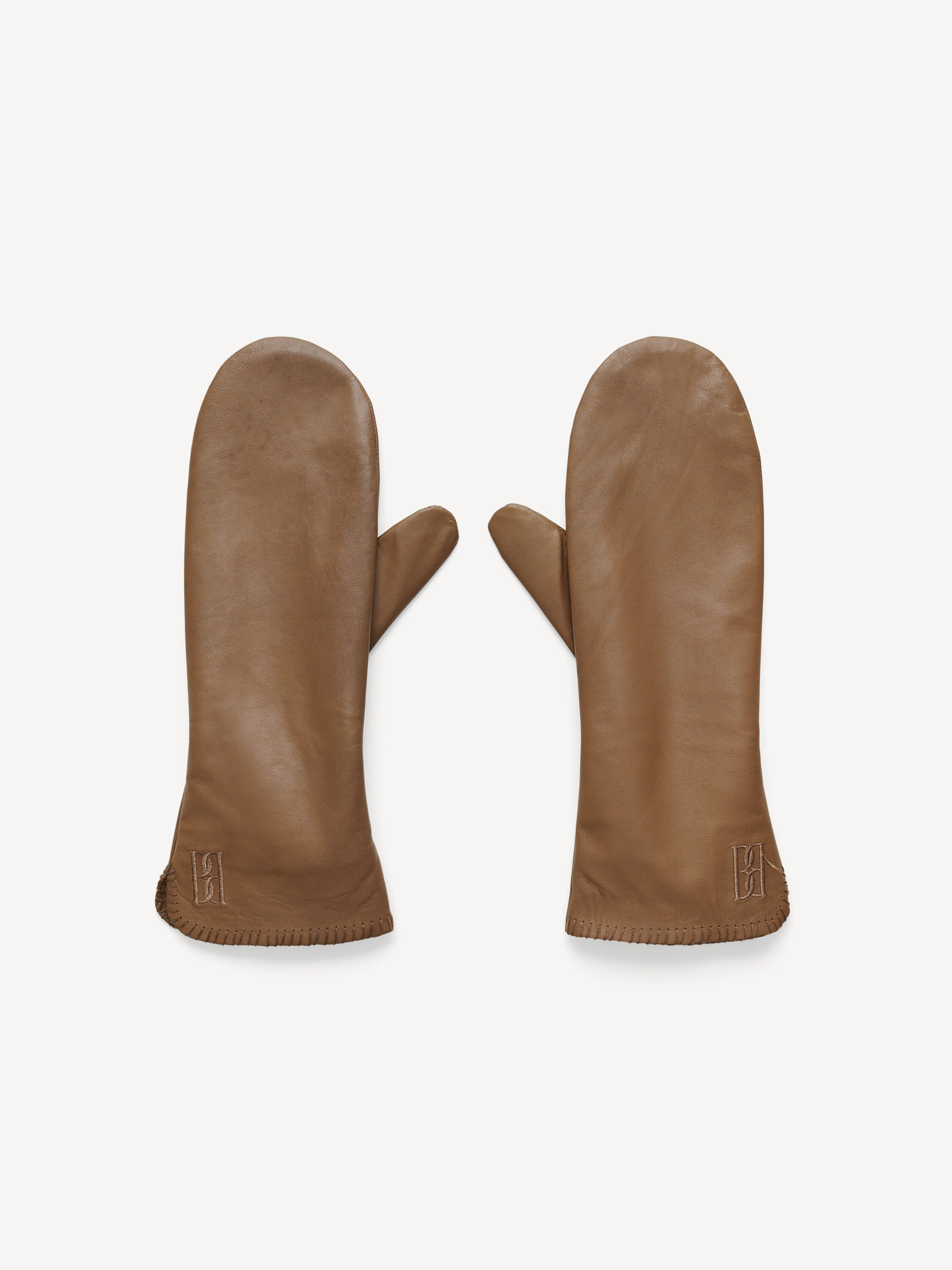 Ginnyl leather mittens