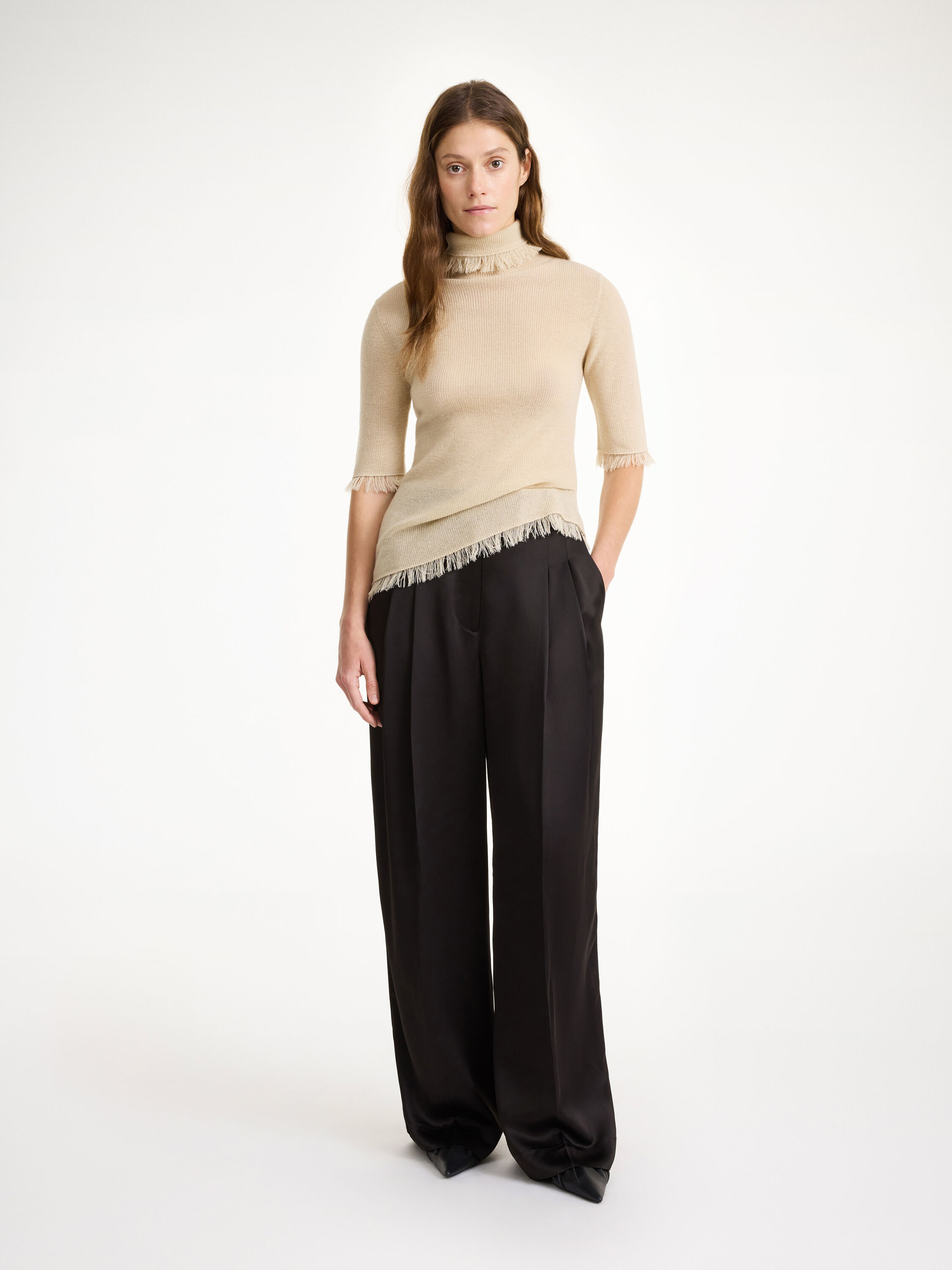 Cymbaria high-waist trousers