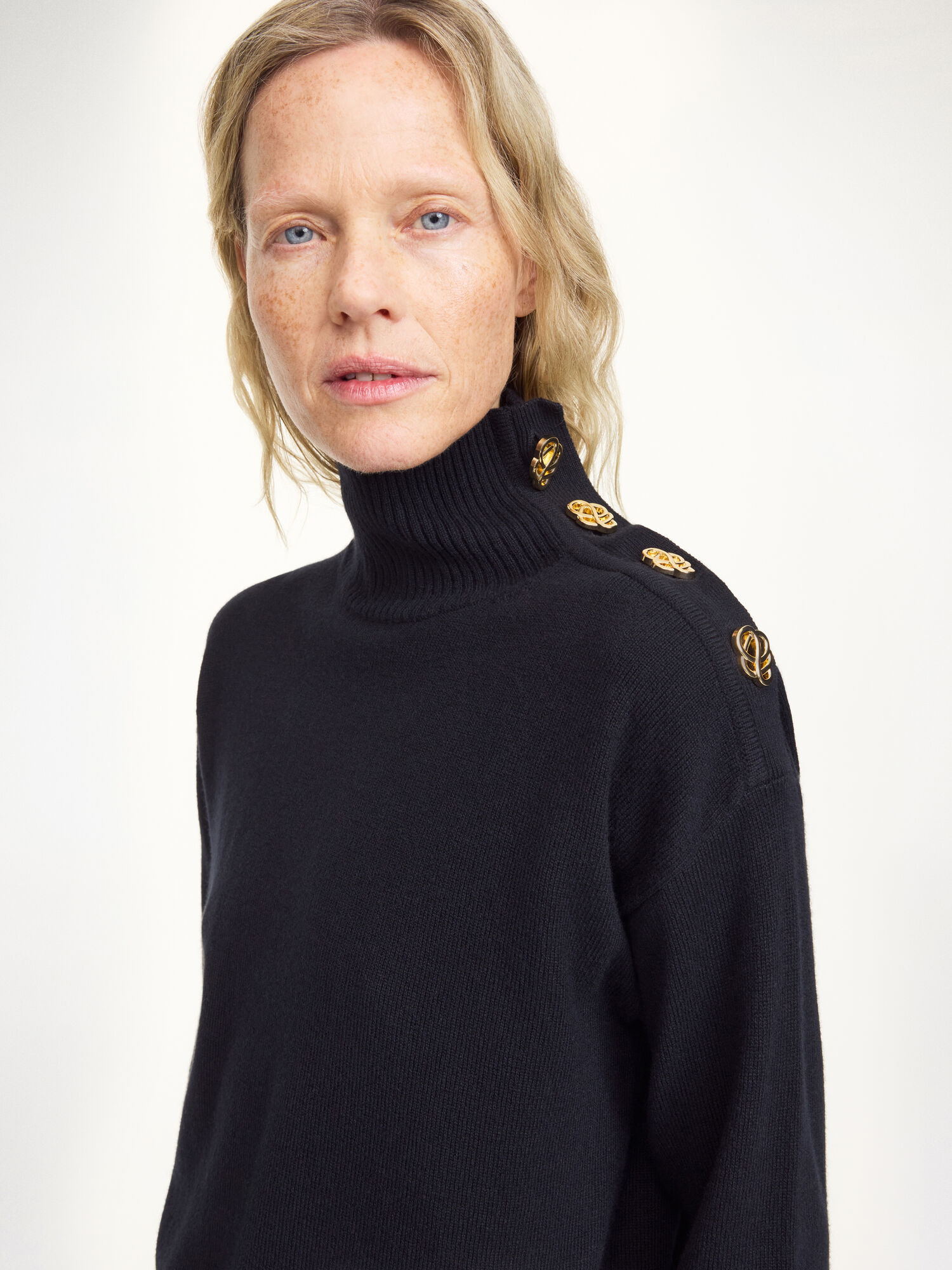 Pull en laine vanille