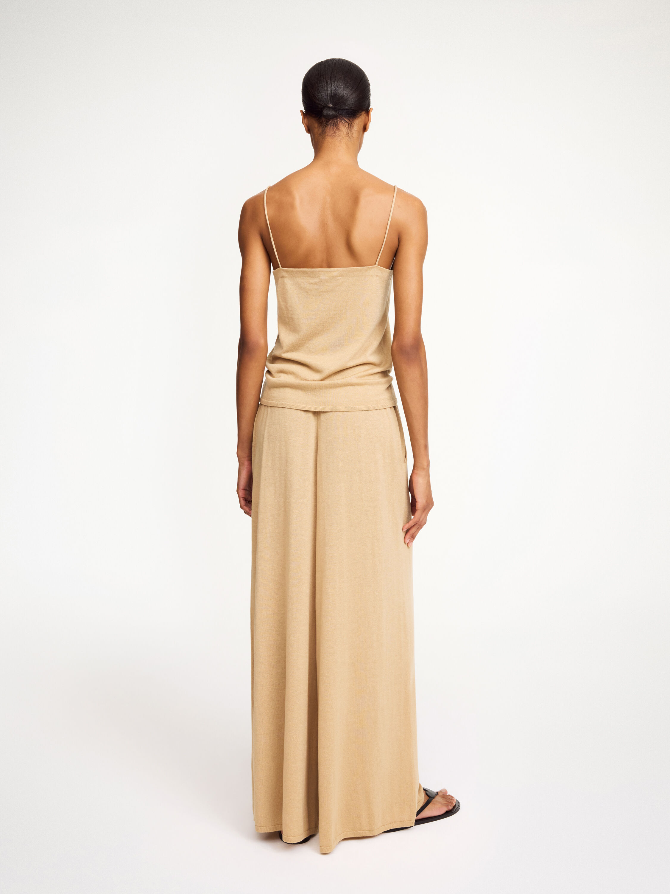 Piscata wide-leg trousers