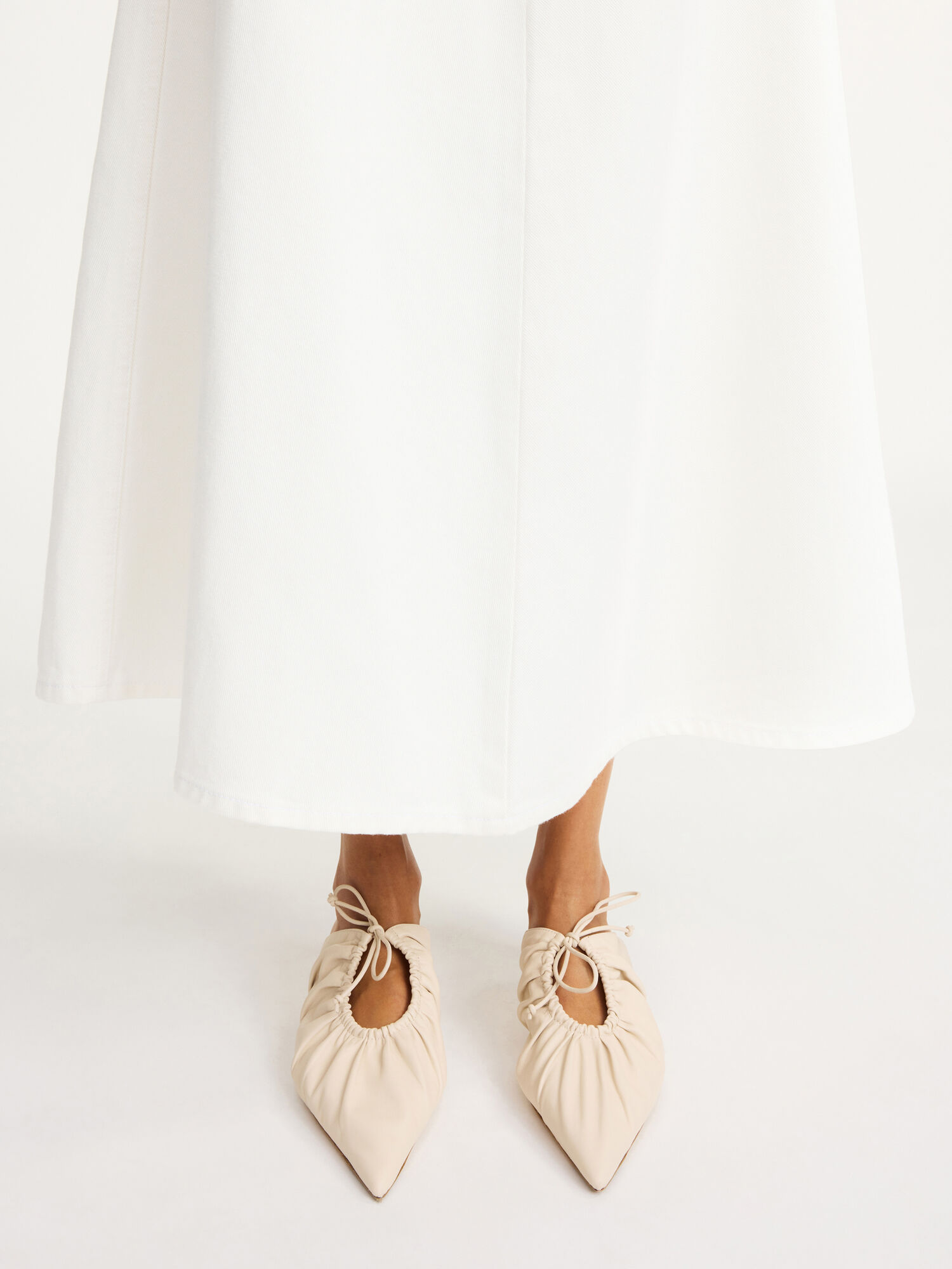 Masey leather mules
