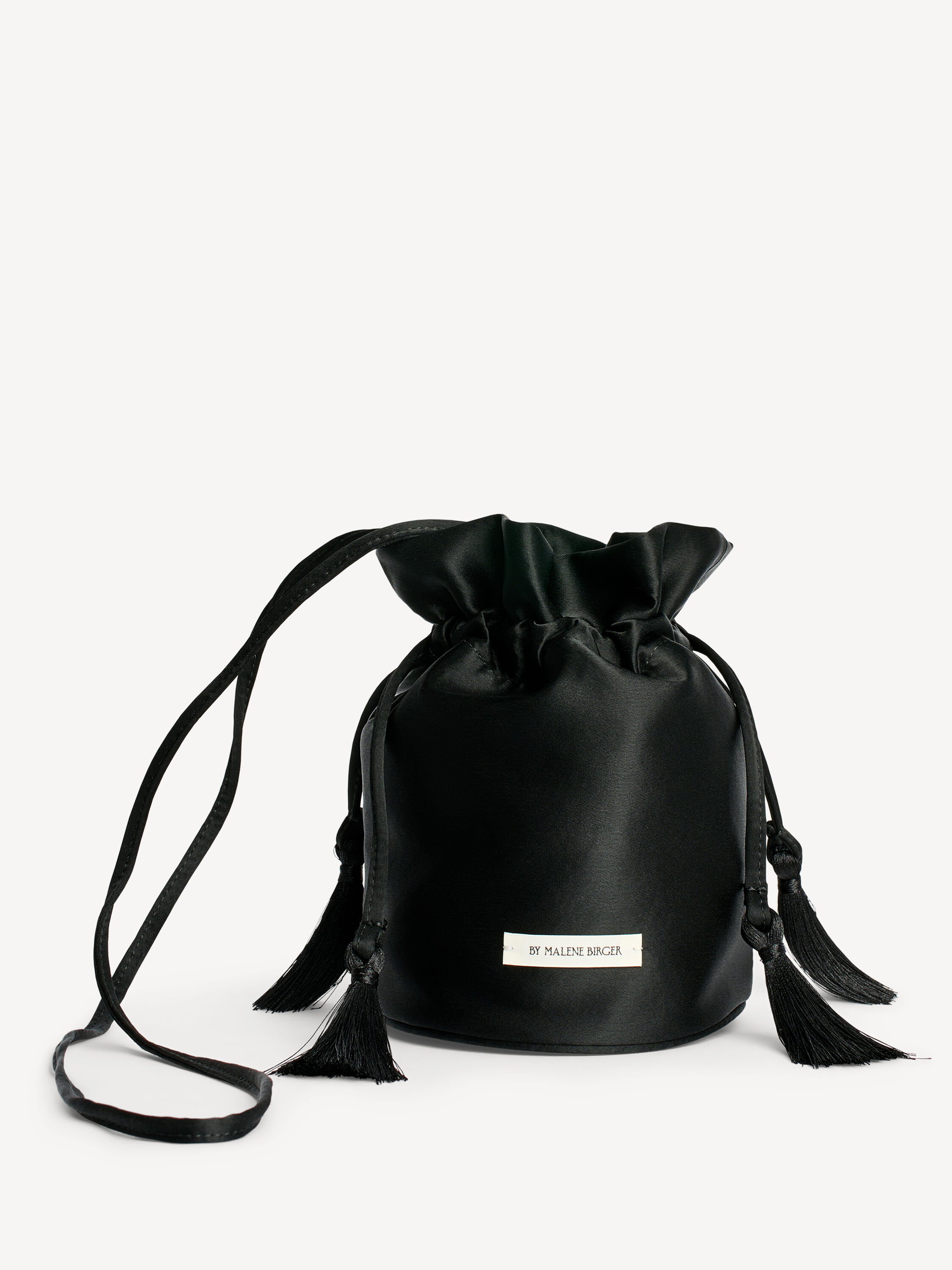 Landinna satin bucket bag
