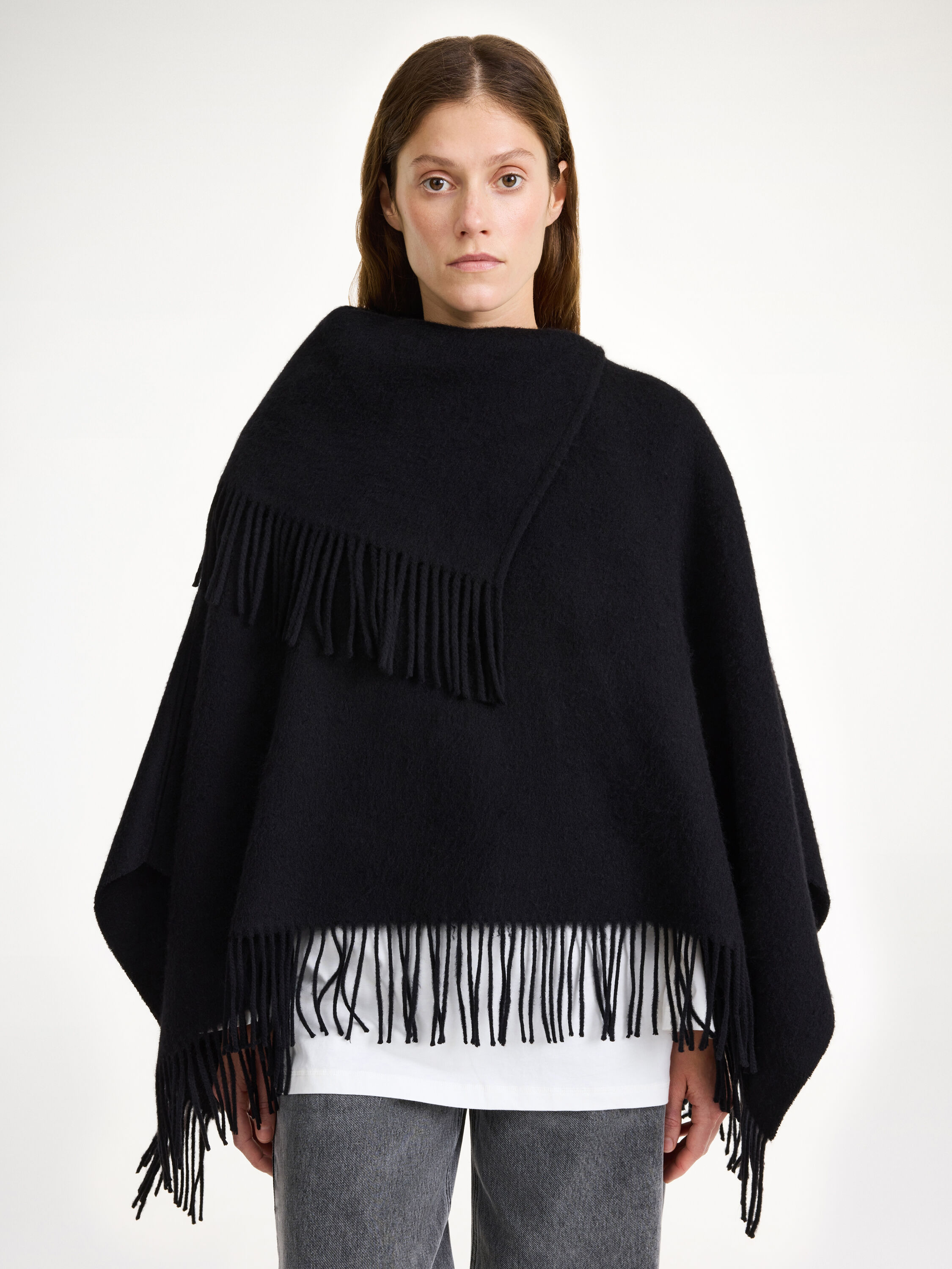 Turtma wool poncho