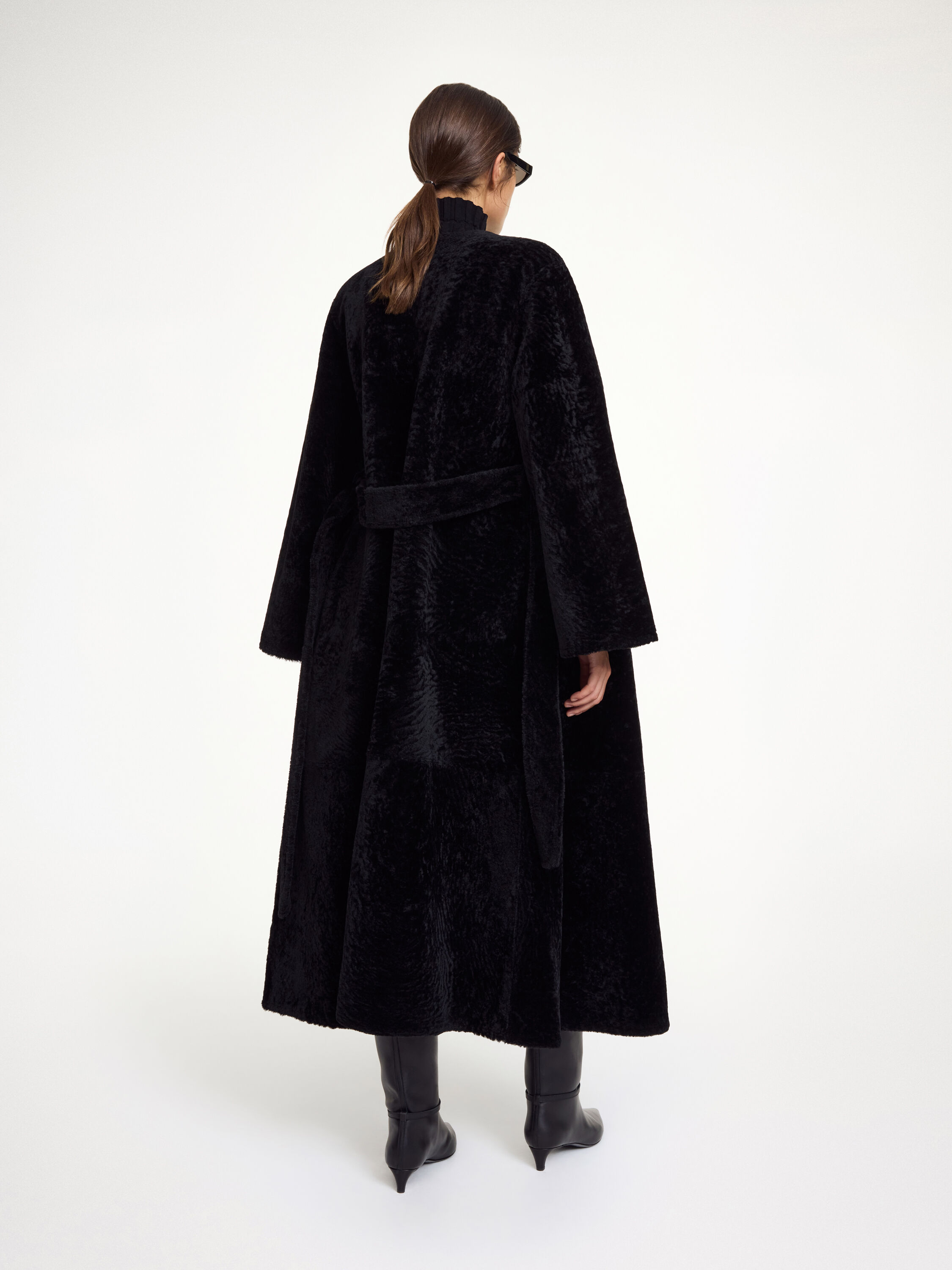 Sandria shearling coat