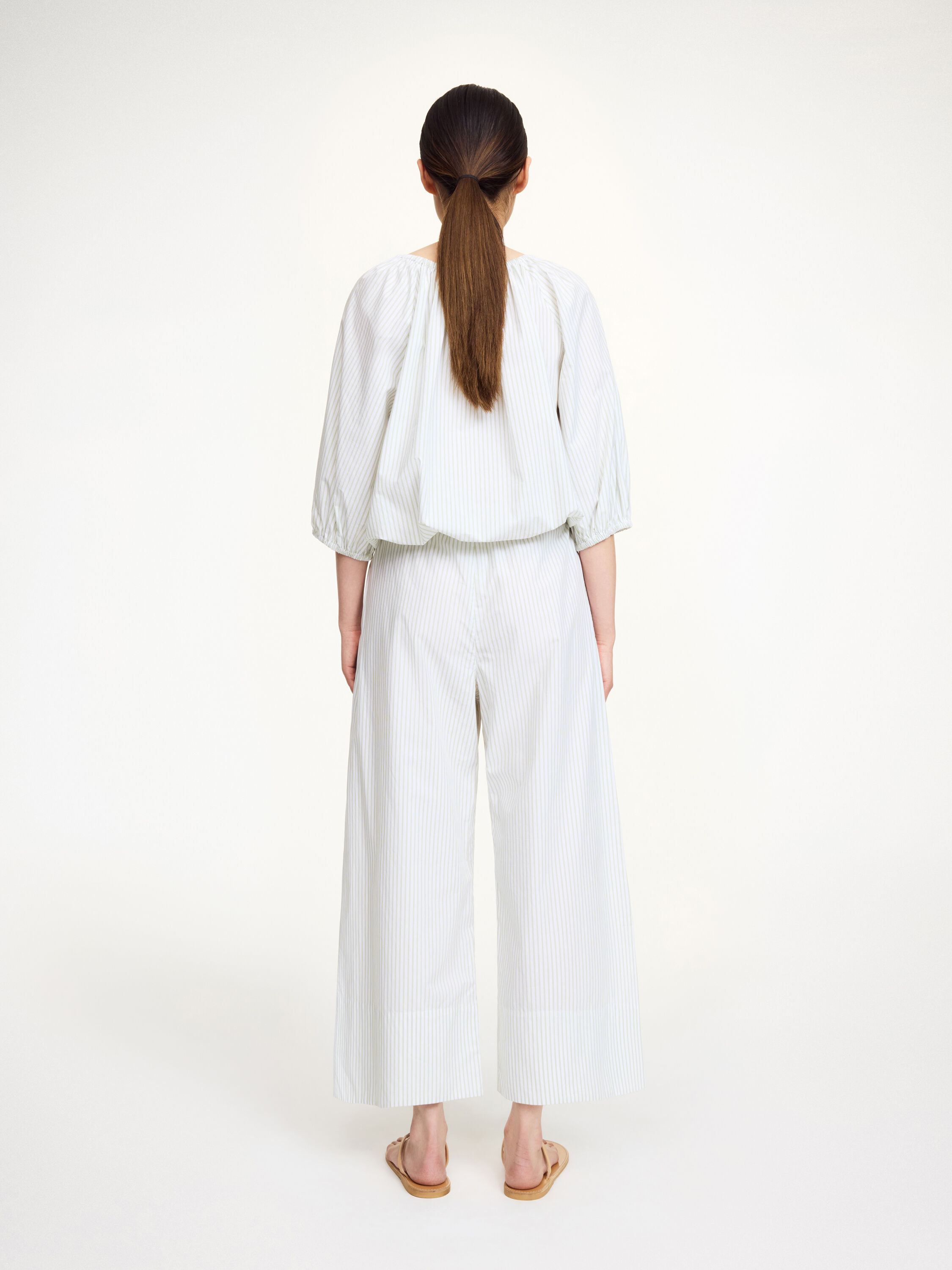Luisa high-waist trousers
