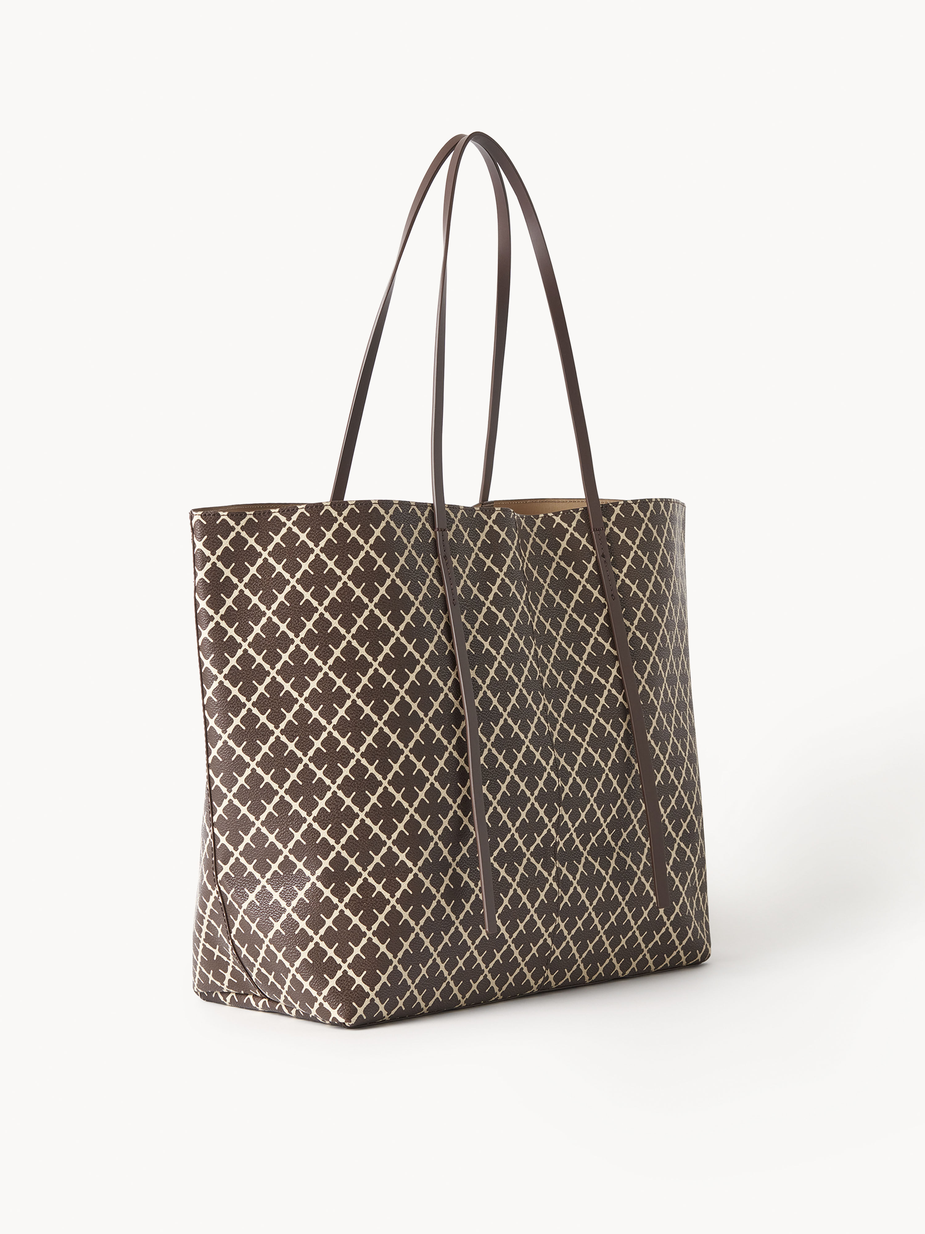 Abi printed tote bag