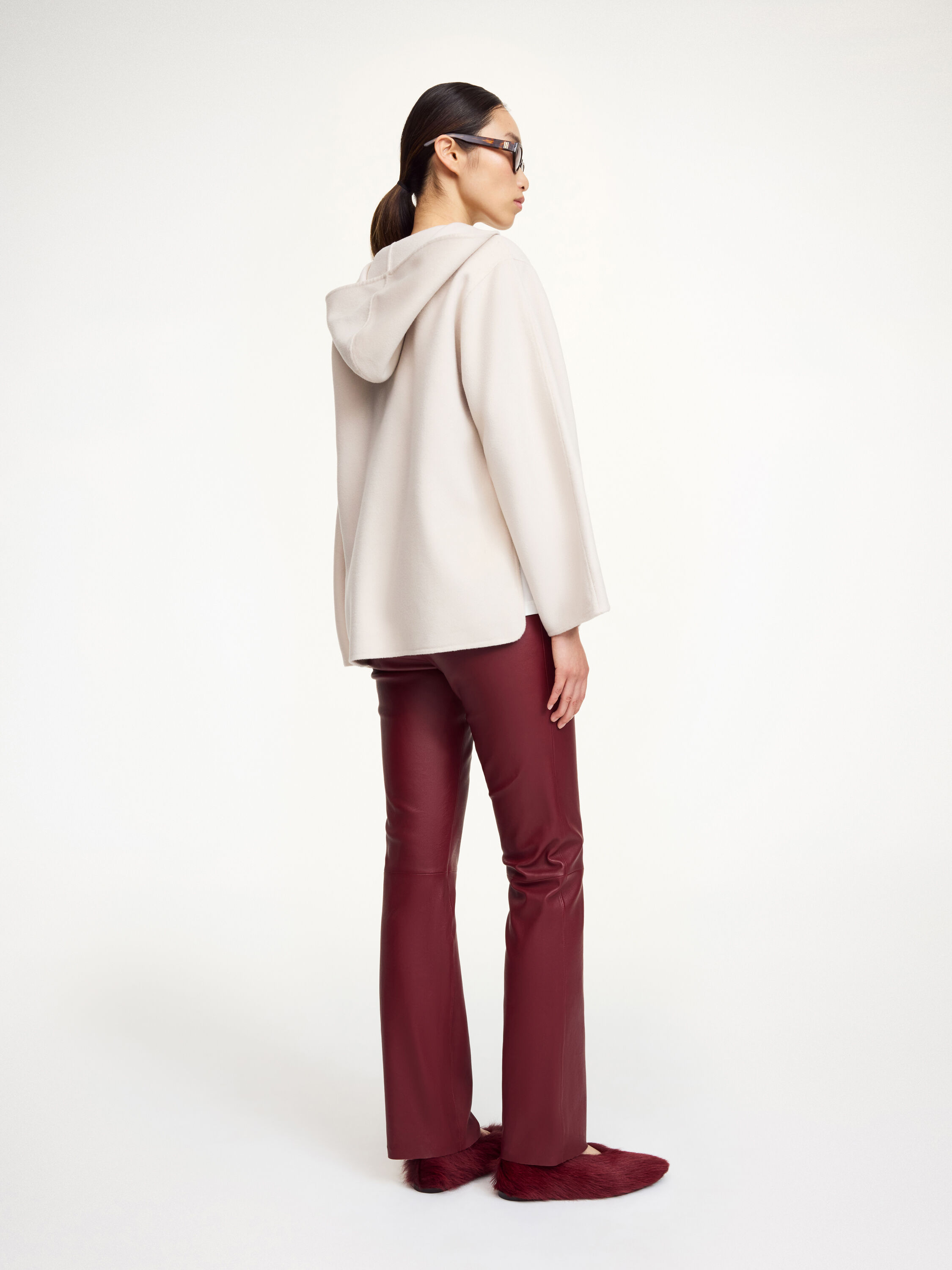 Florentina Long leather trousers