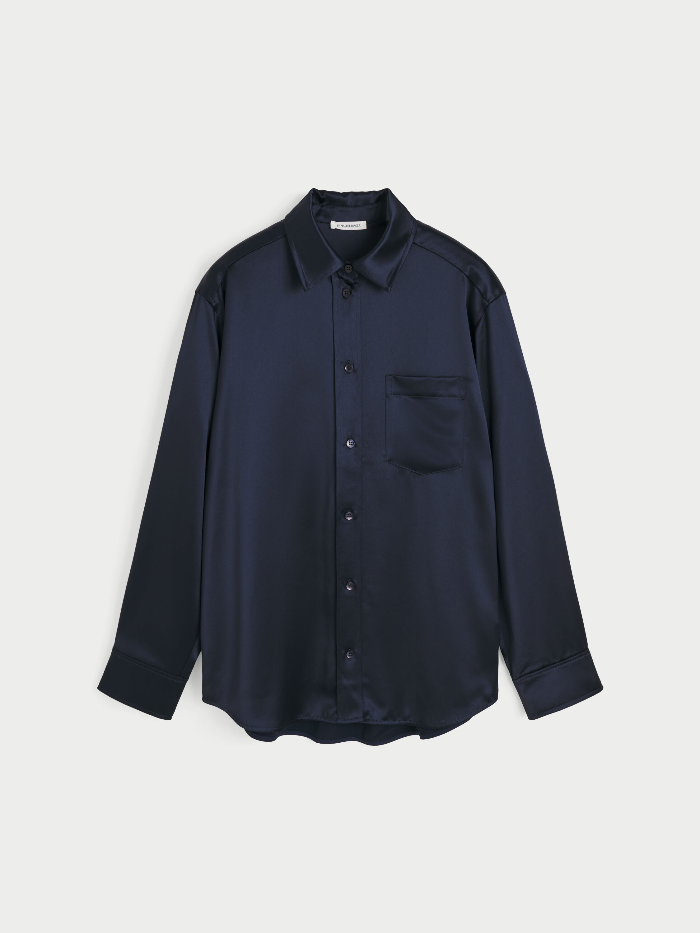 Audrey satin shirt