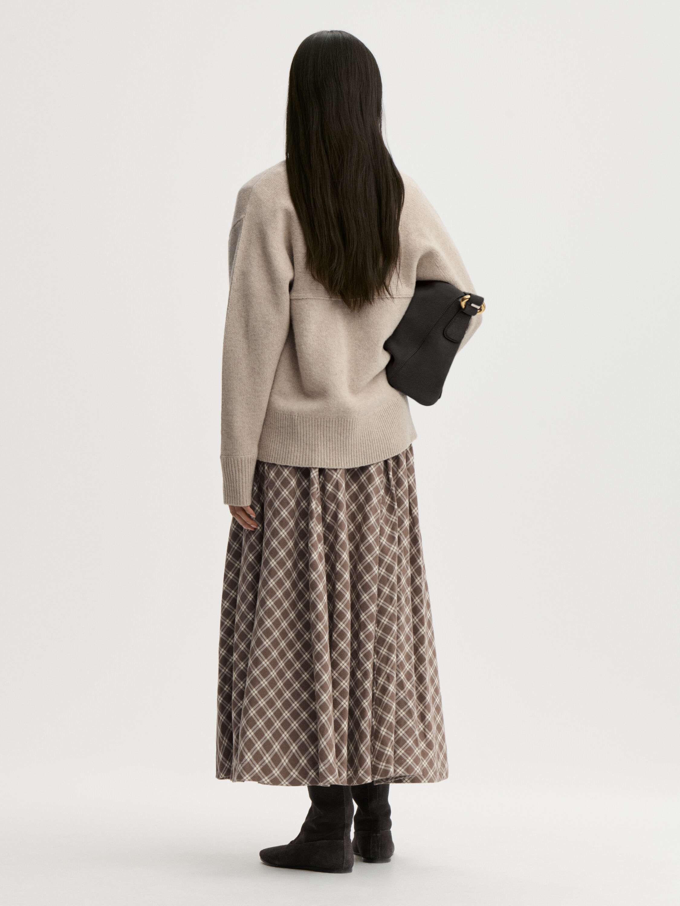 Eden organic cotton maxi skirt