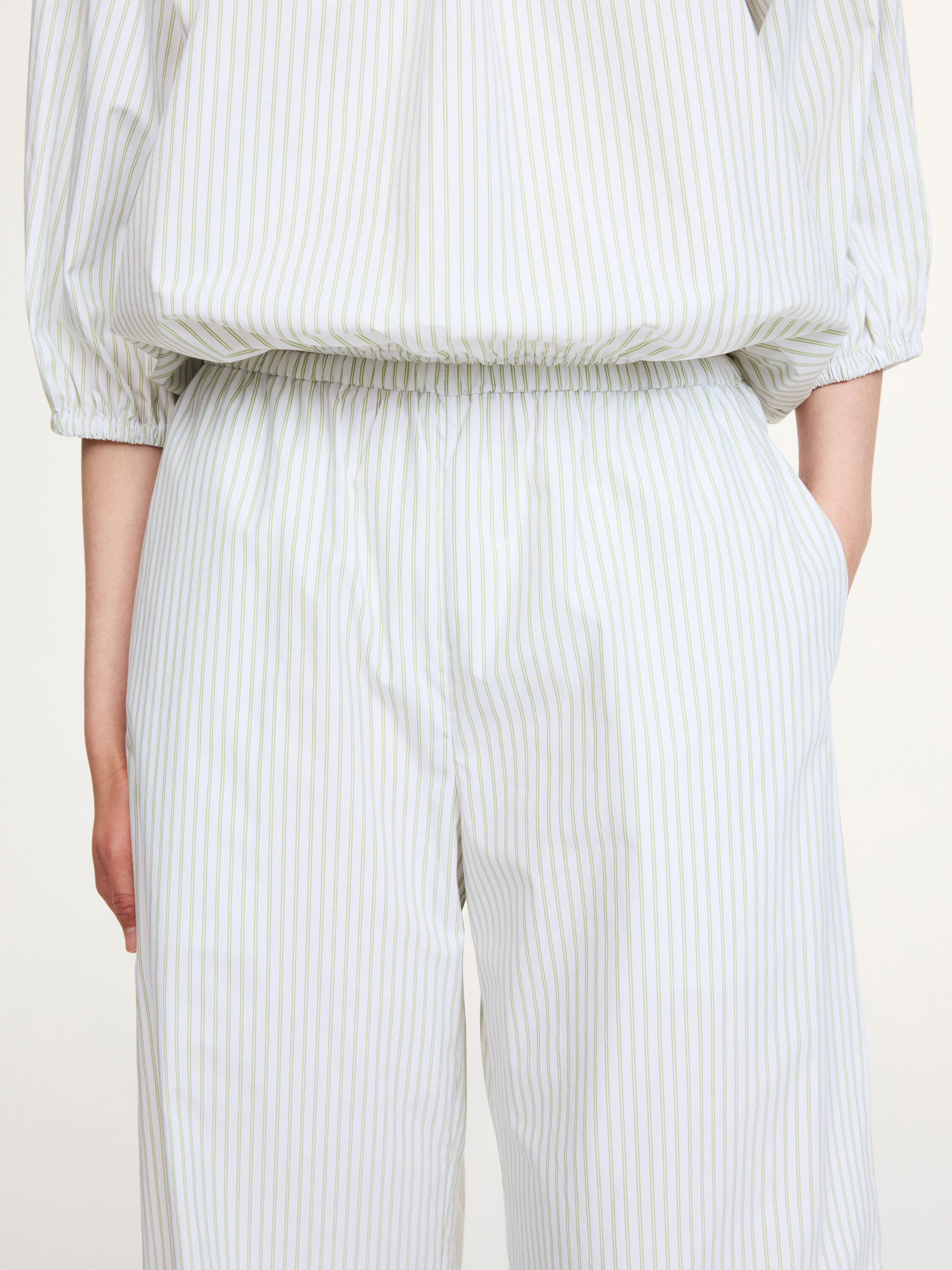 Luisa high-waist trousers