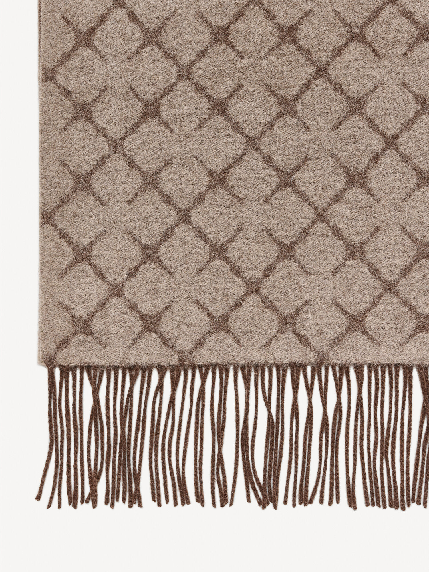 Ortega cashmere-blend scarf