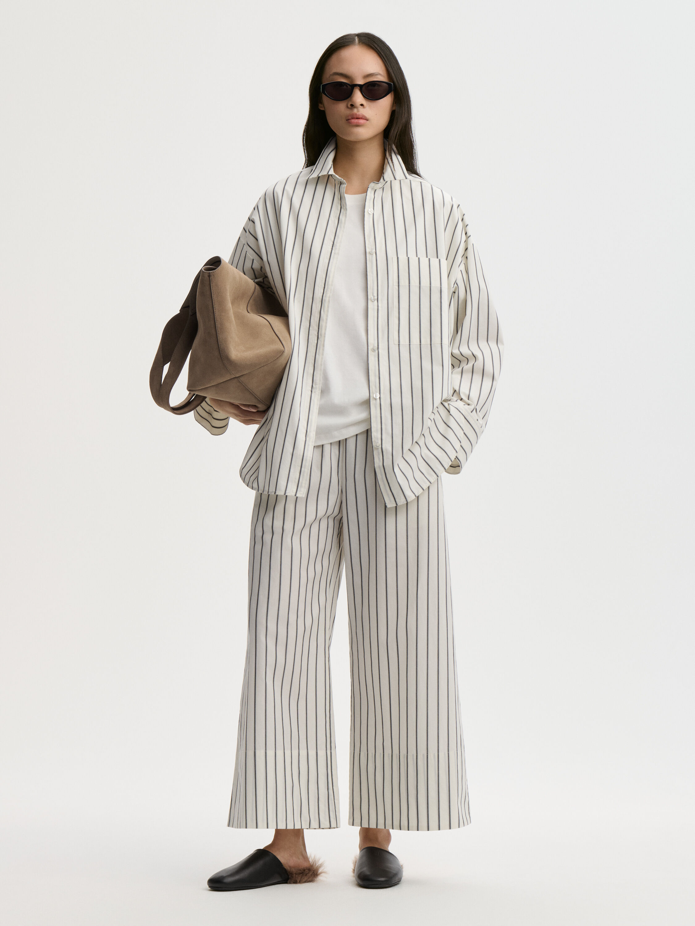 Luisa high-waist trousers