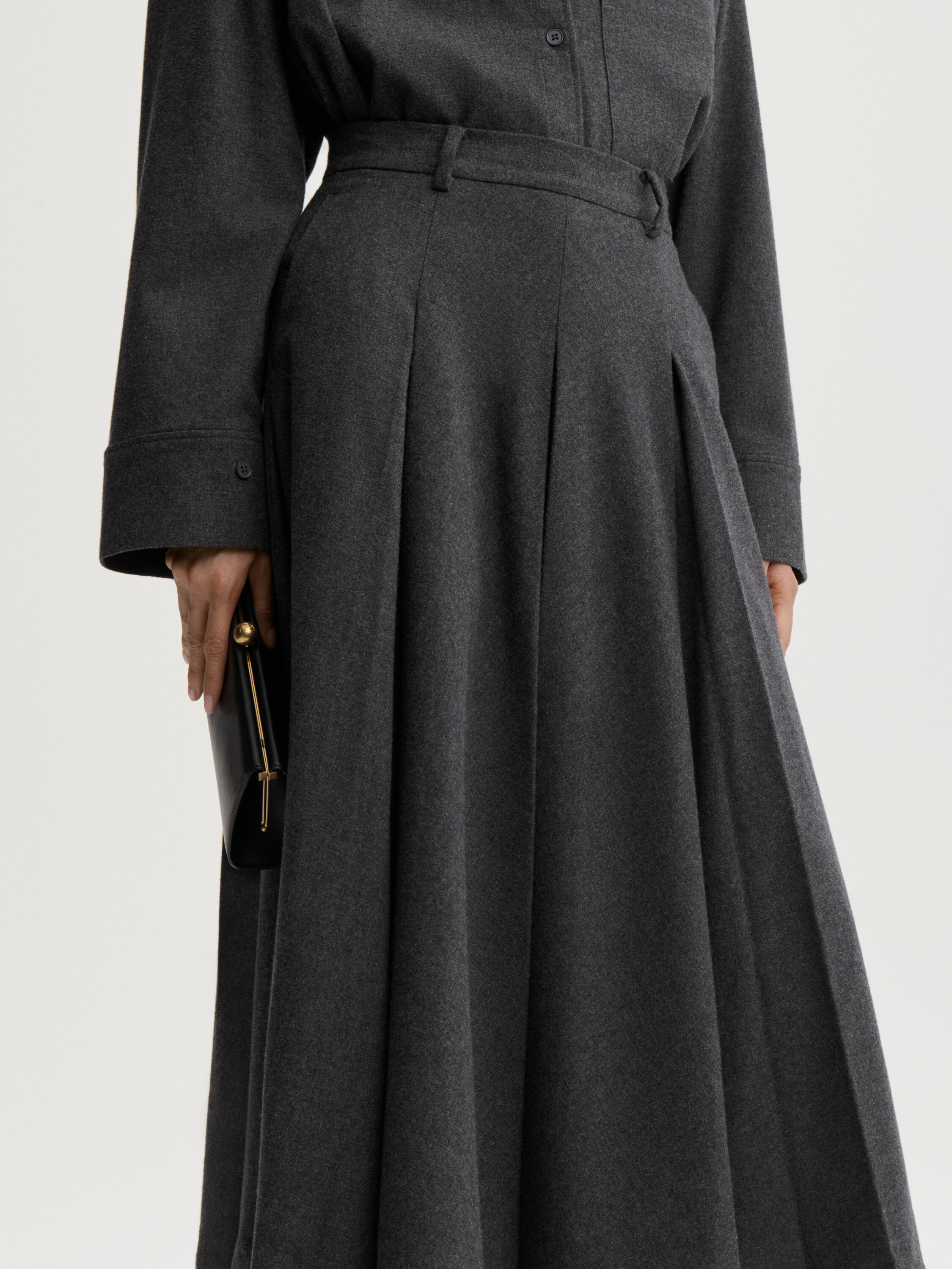 Eden organic cotton maxi skirt