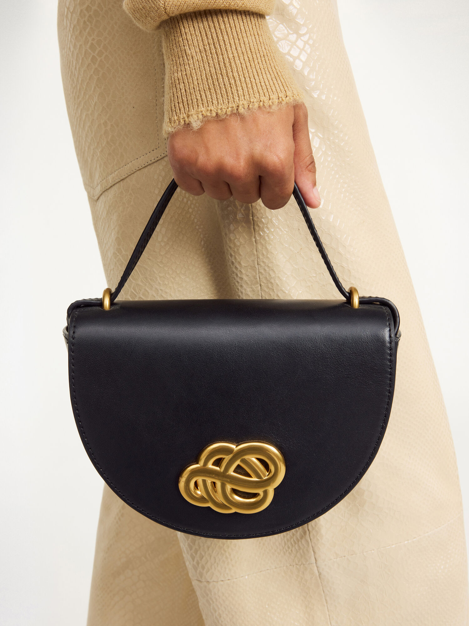 Cebelle leather shoulder bag