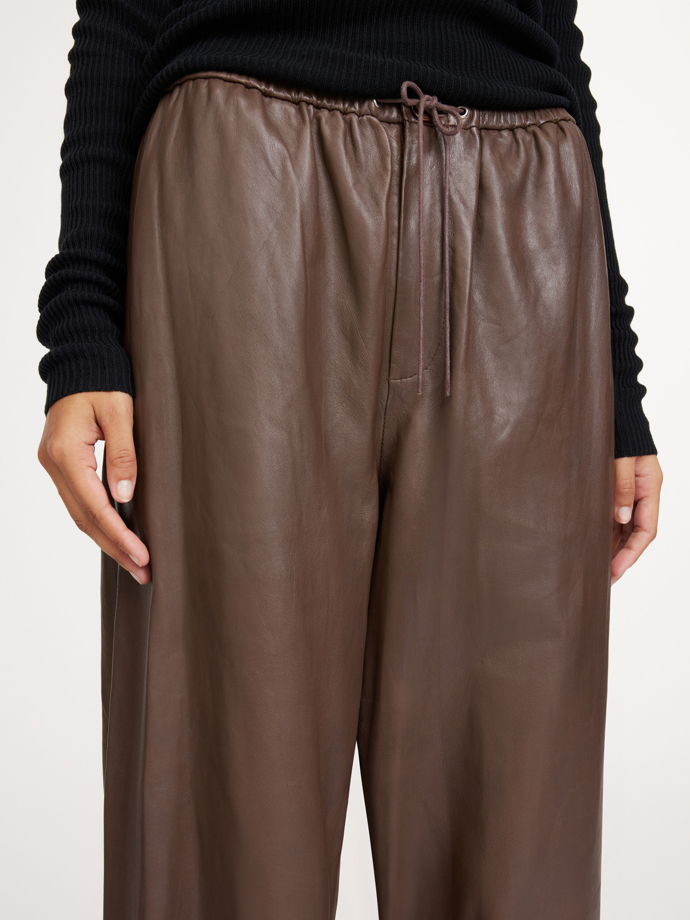 Malene birger leather pants online