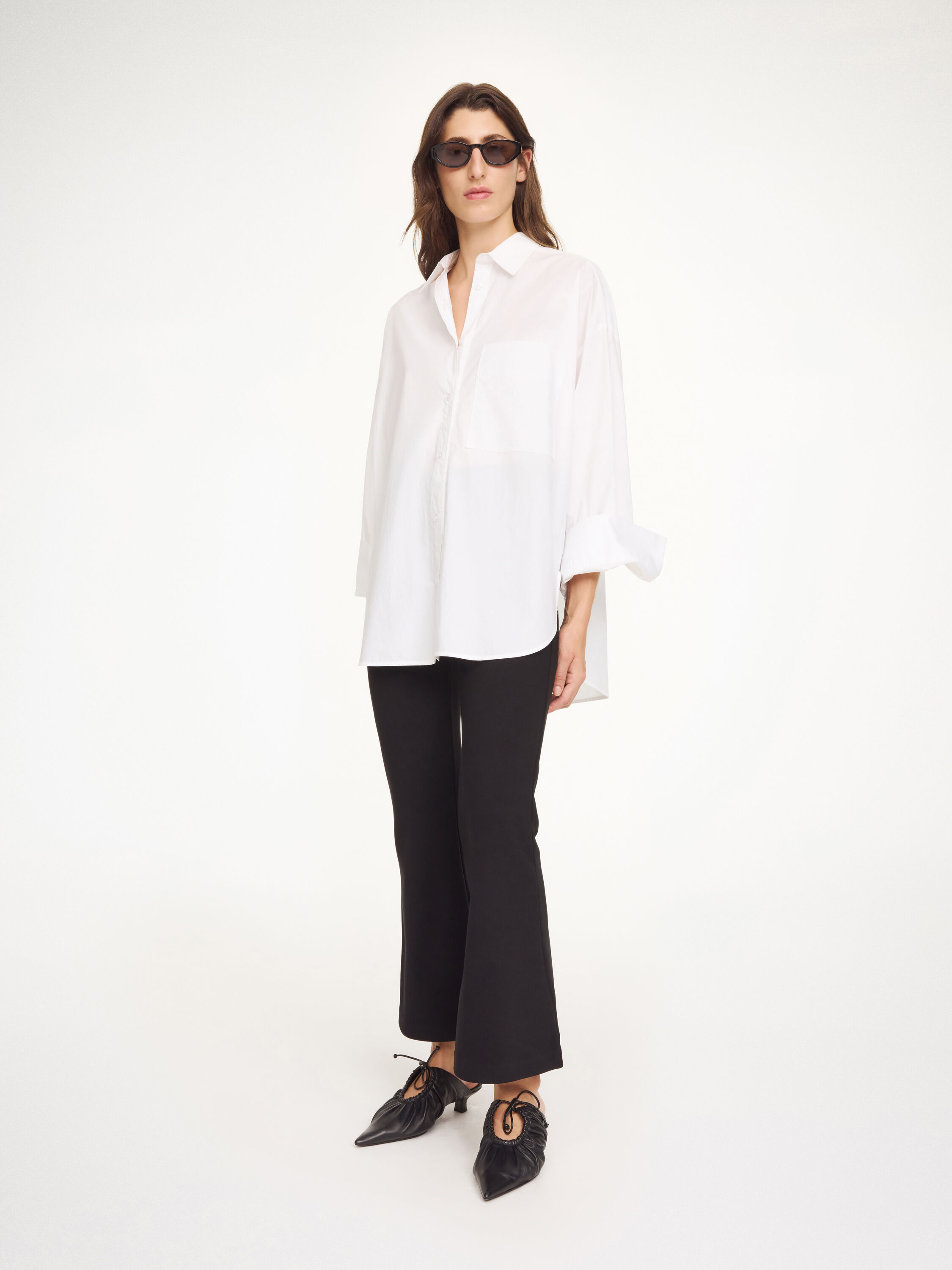 Pantalon &agrave; taille haute Vilanna