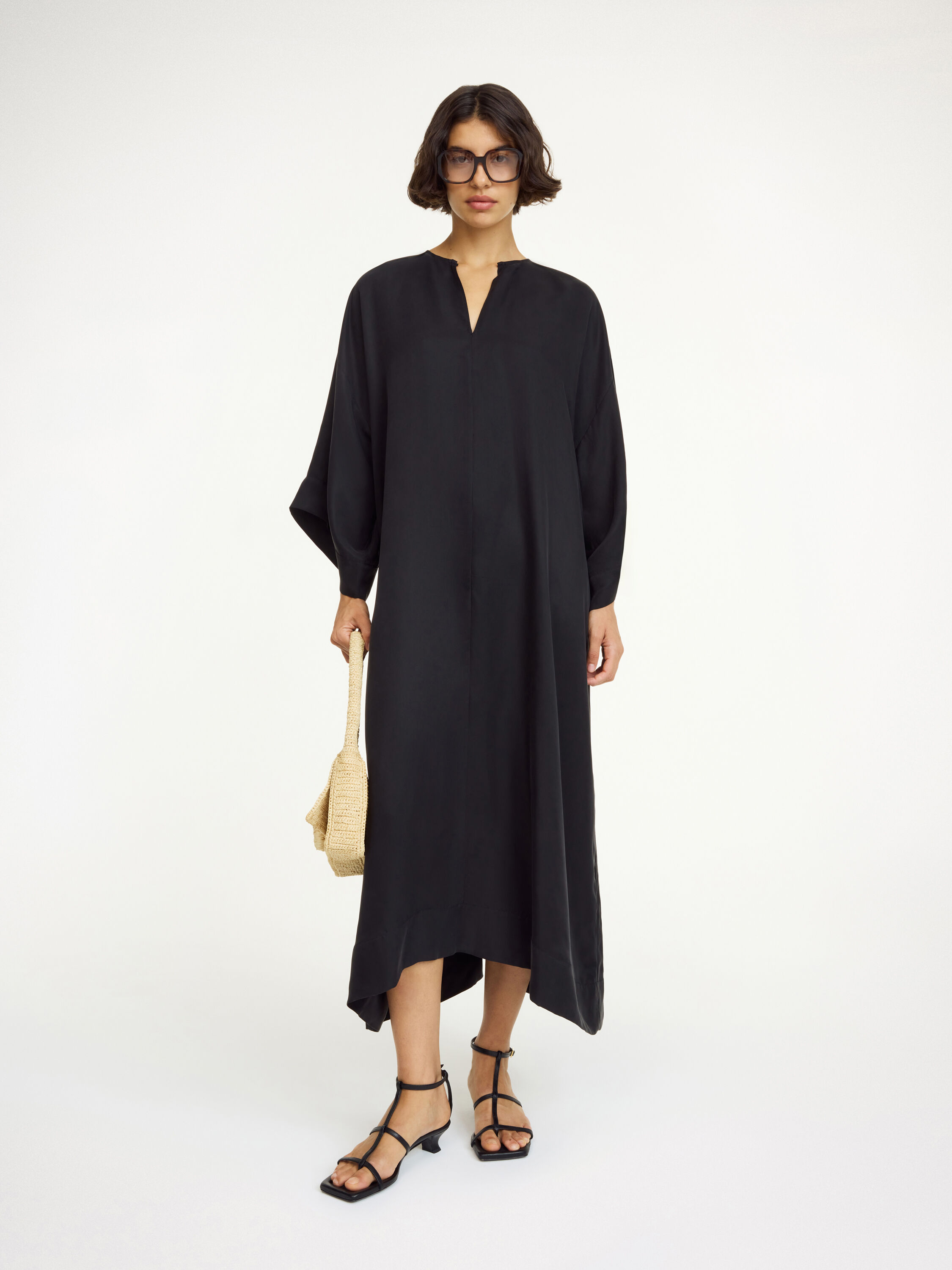 BY MALENE BIRGER コットンポプリン ワンピース