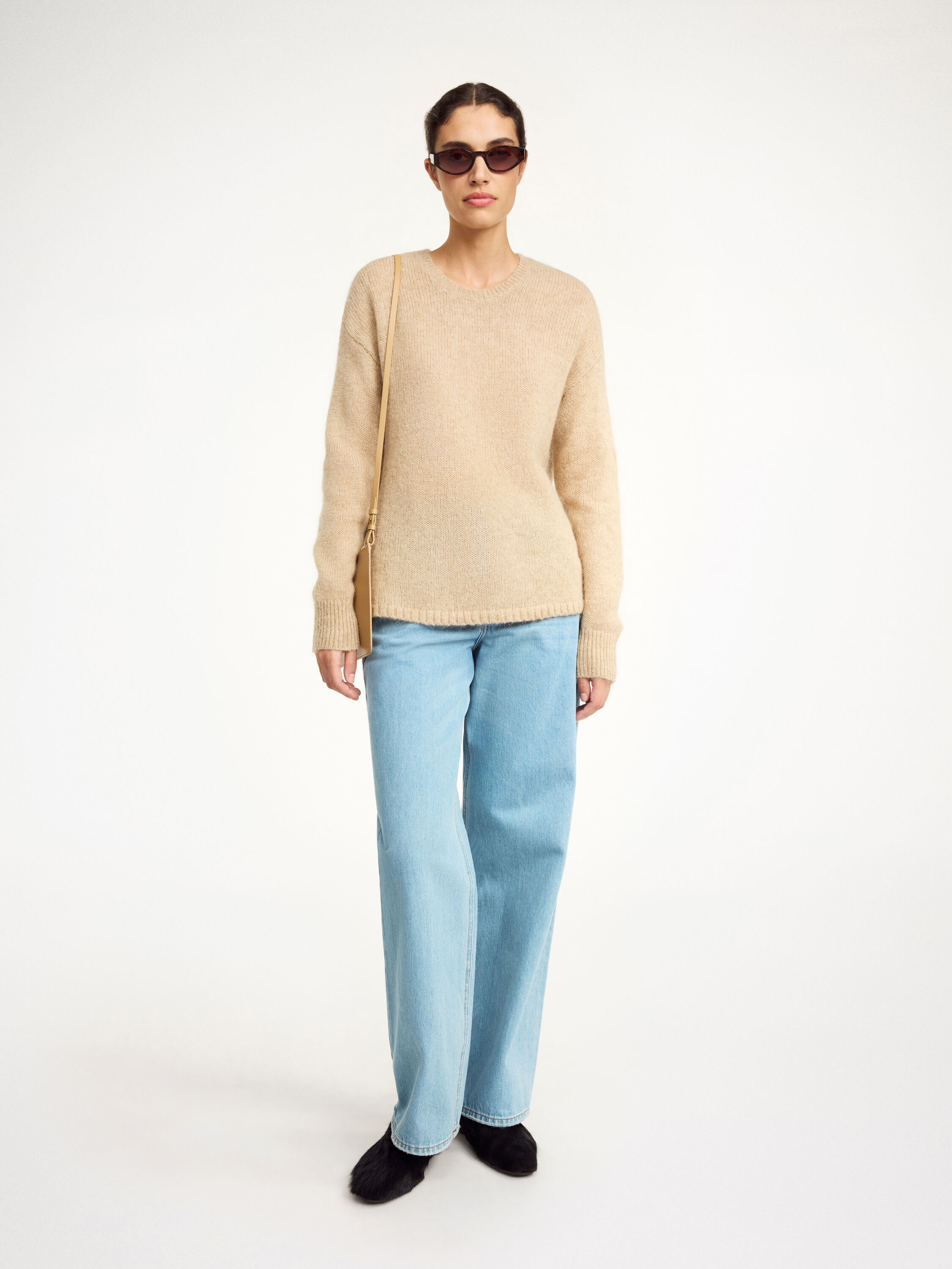 Briella mohair-blend sweater