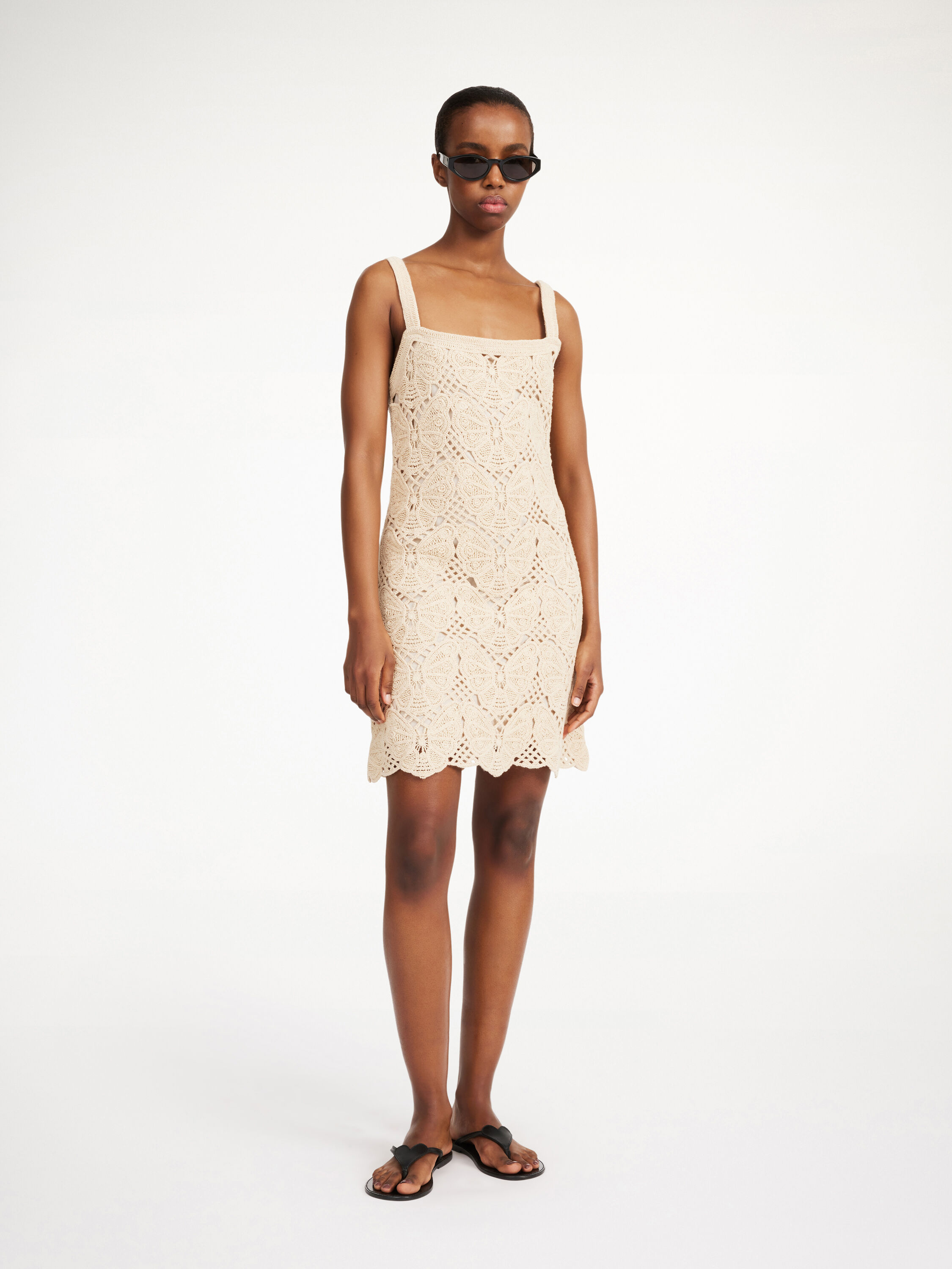 Crochet mini dress store