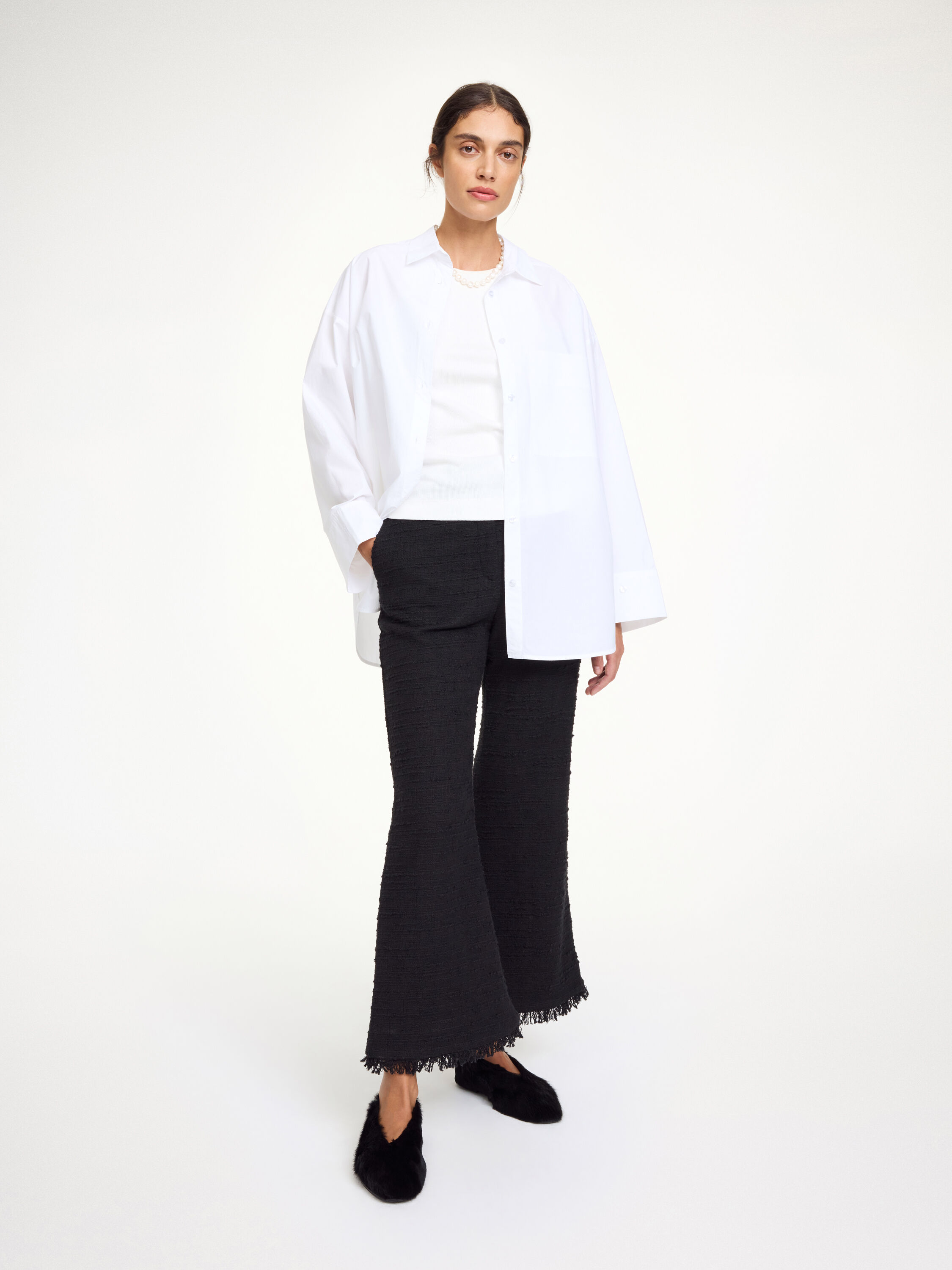 Mafaldana Boucle trousers