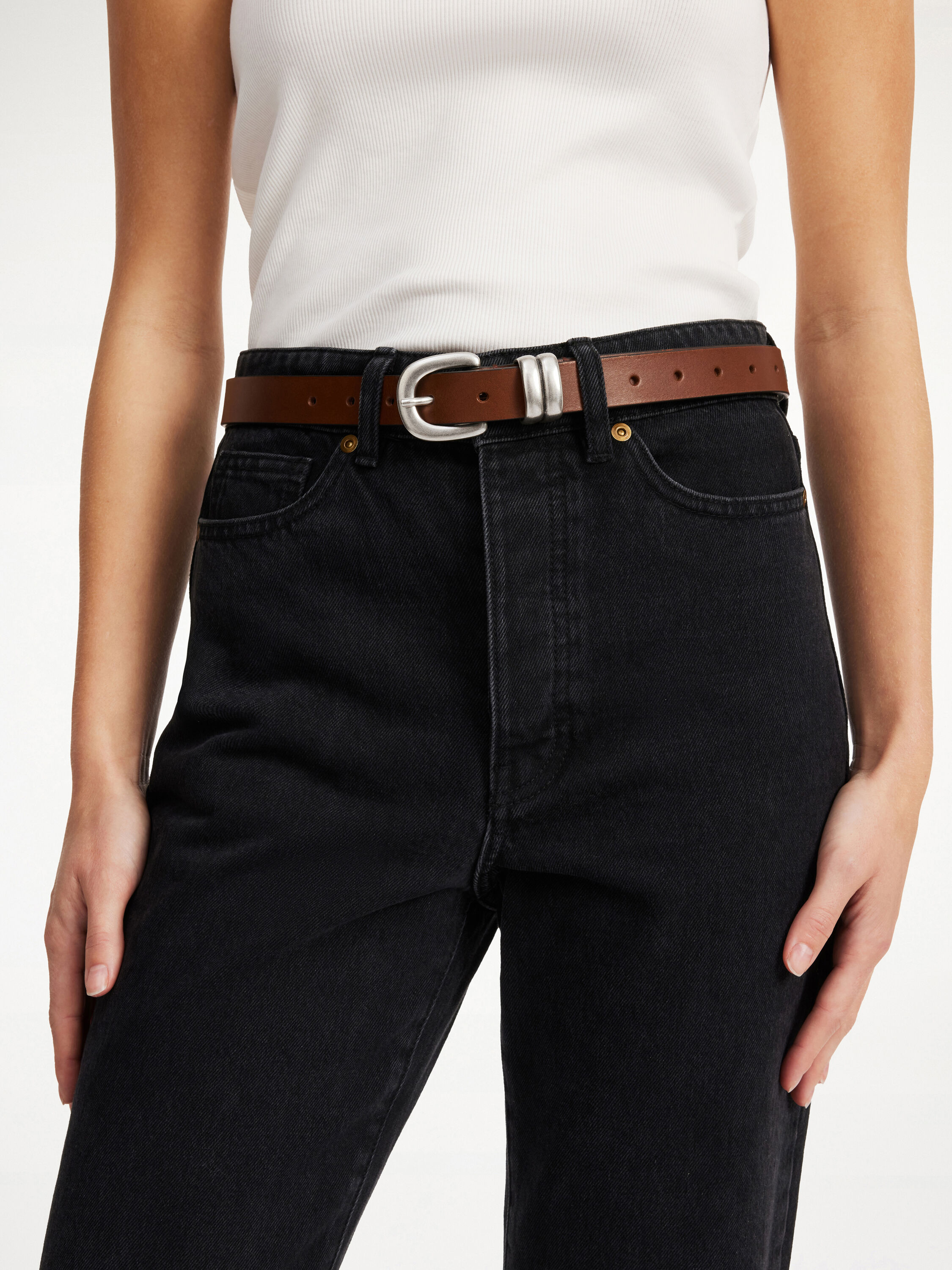 Zoilo leather belt