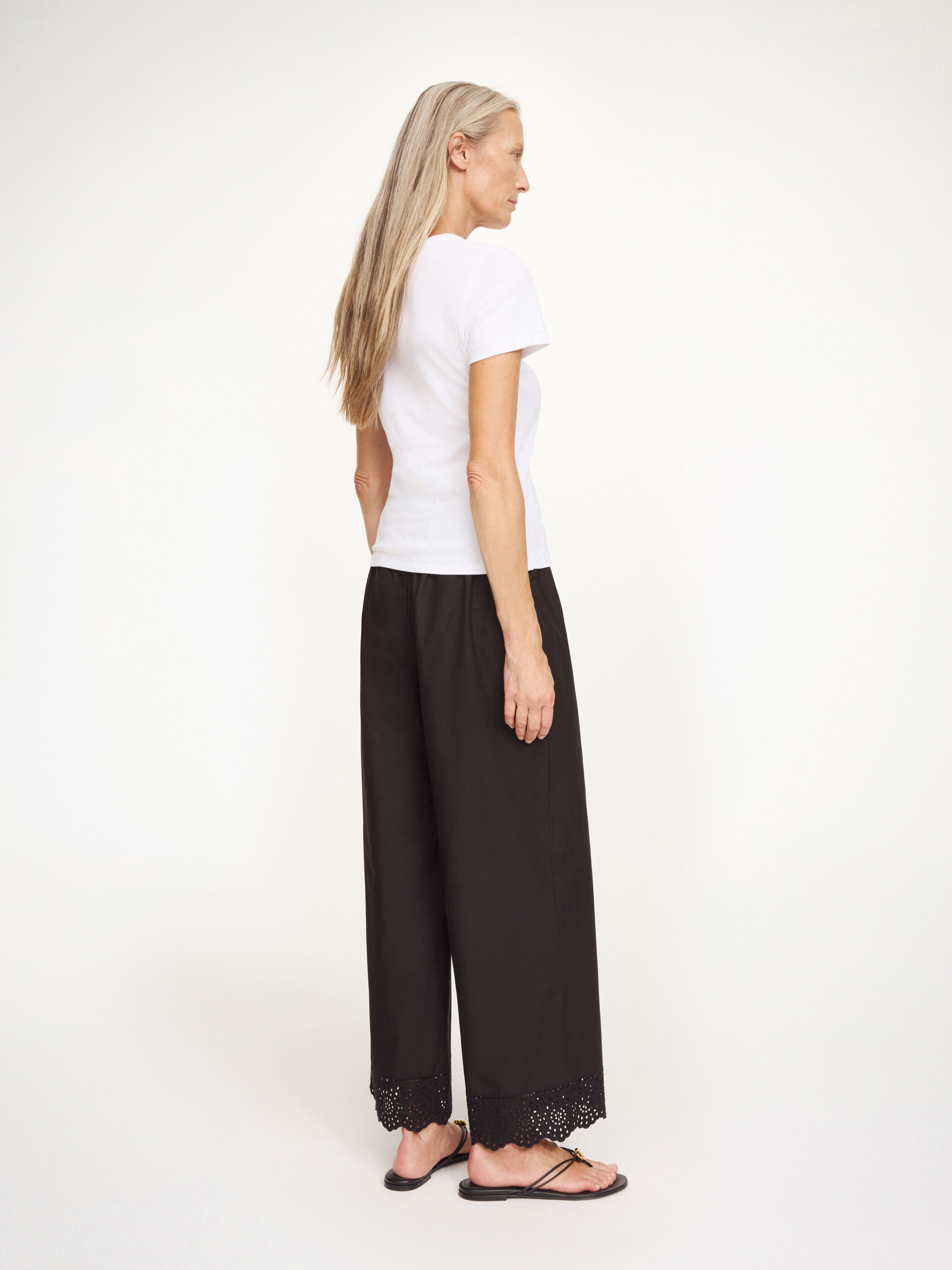 Pantalon en coton bio Gretana