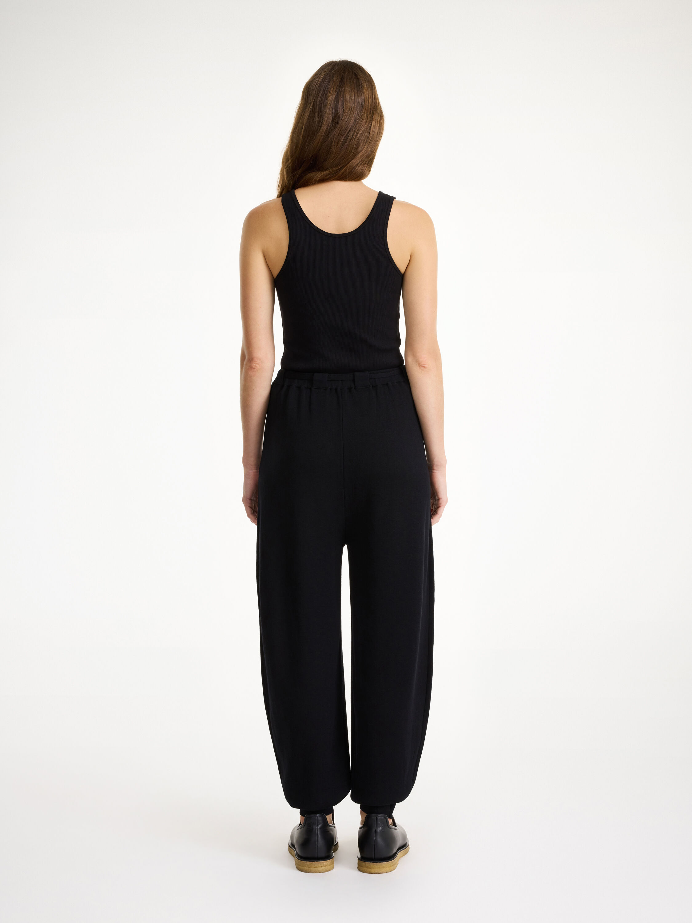 Tevana high-waist trousers