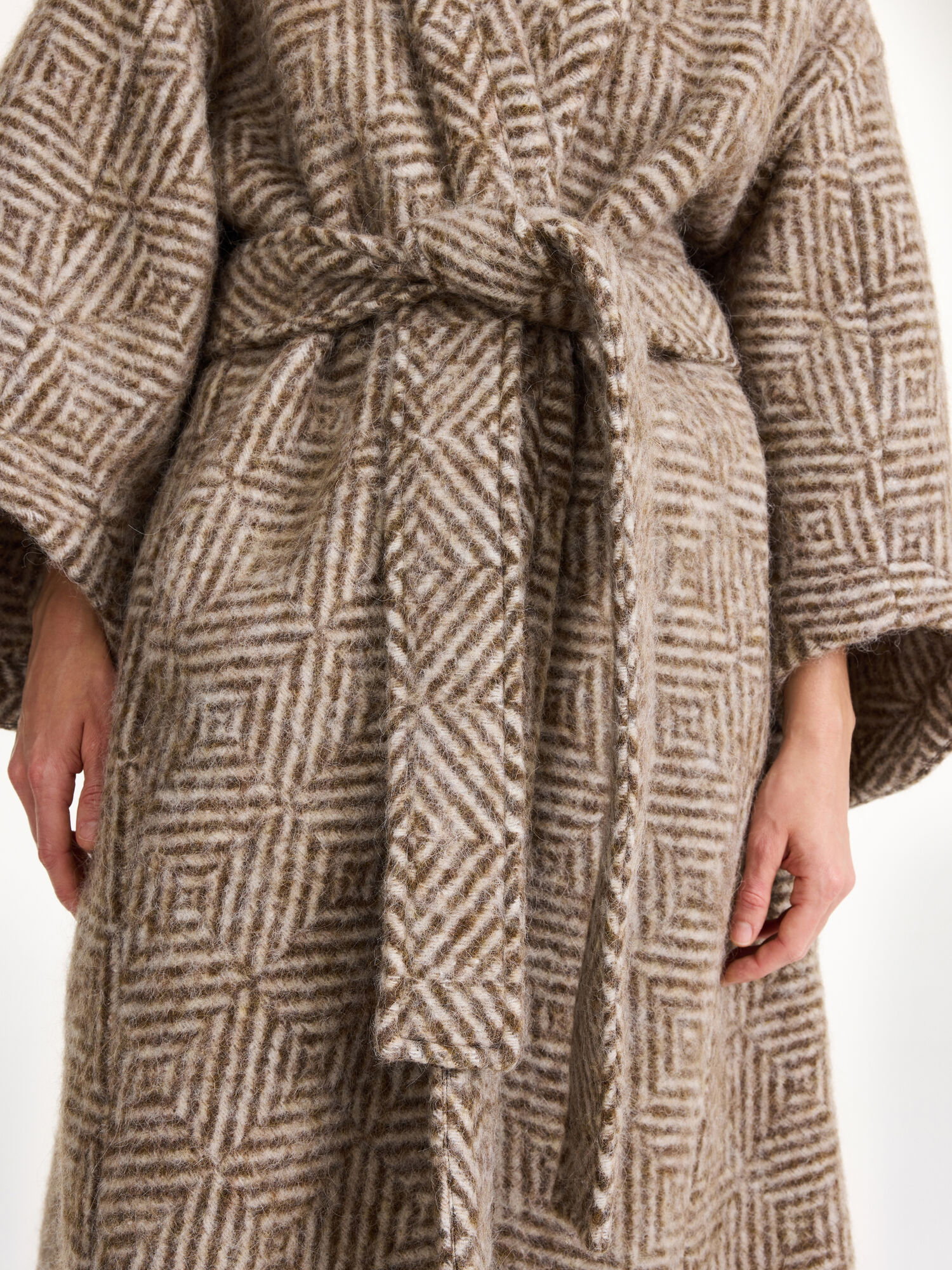Mangia wool-blend coat