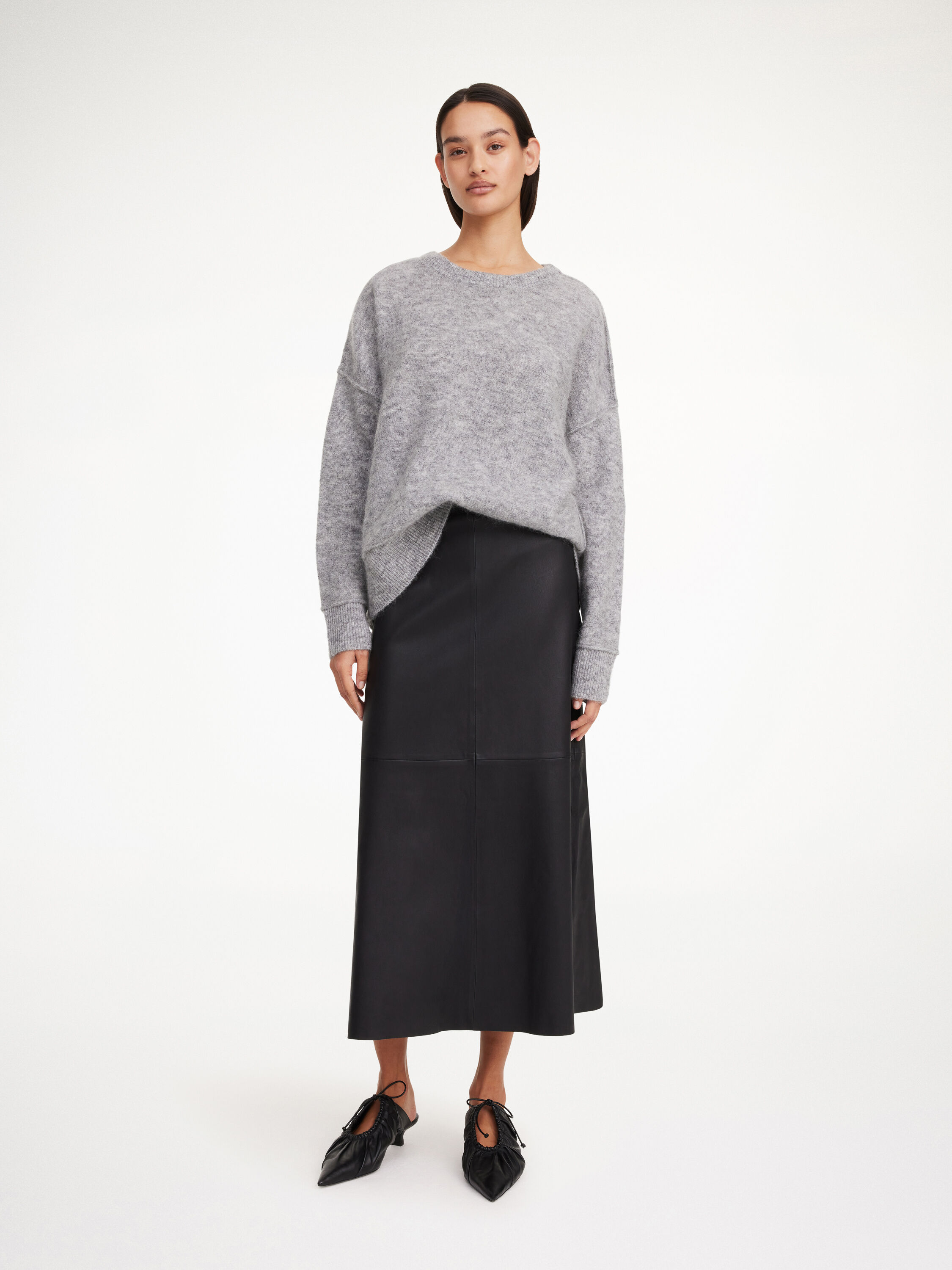 Simoas leather skirt