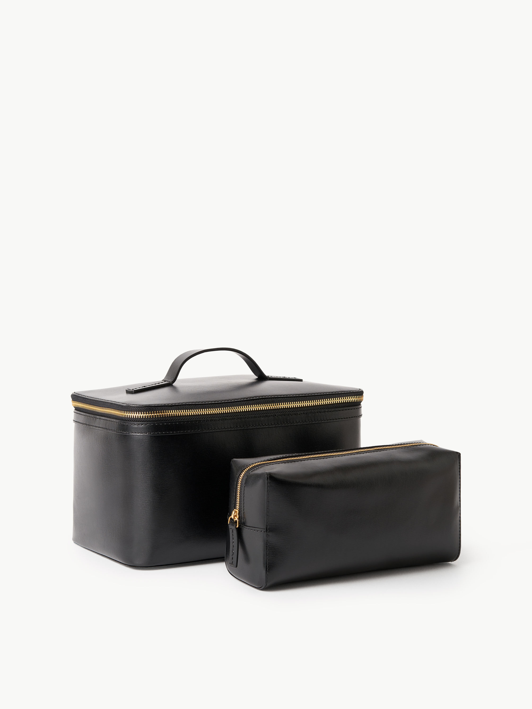 Cosmetic case black deals