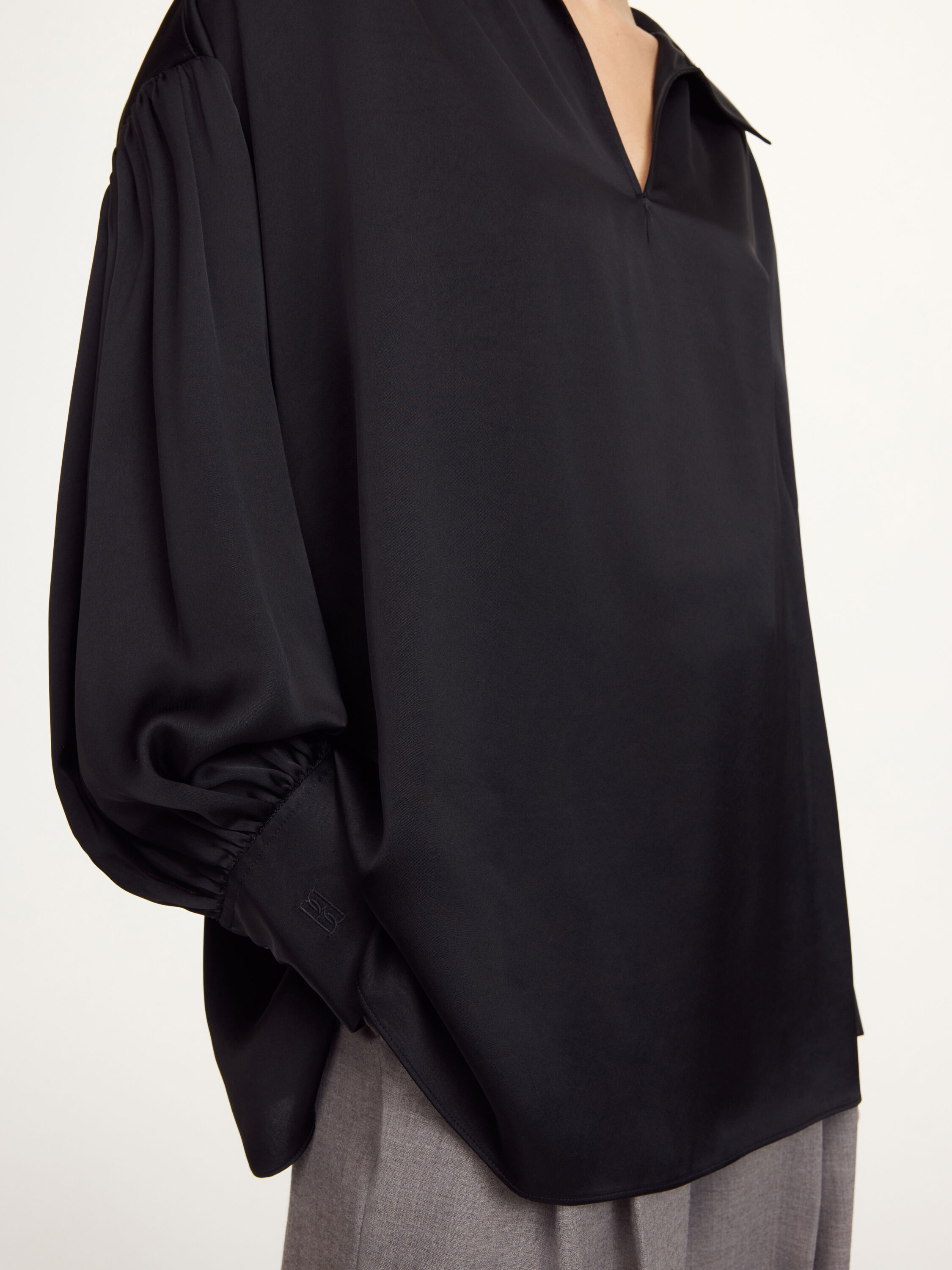 Leonora Satin blouse