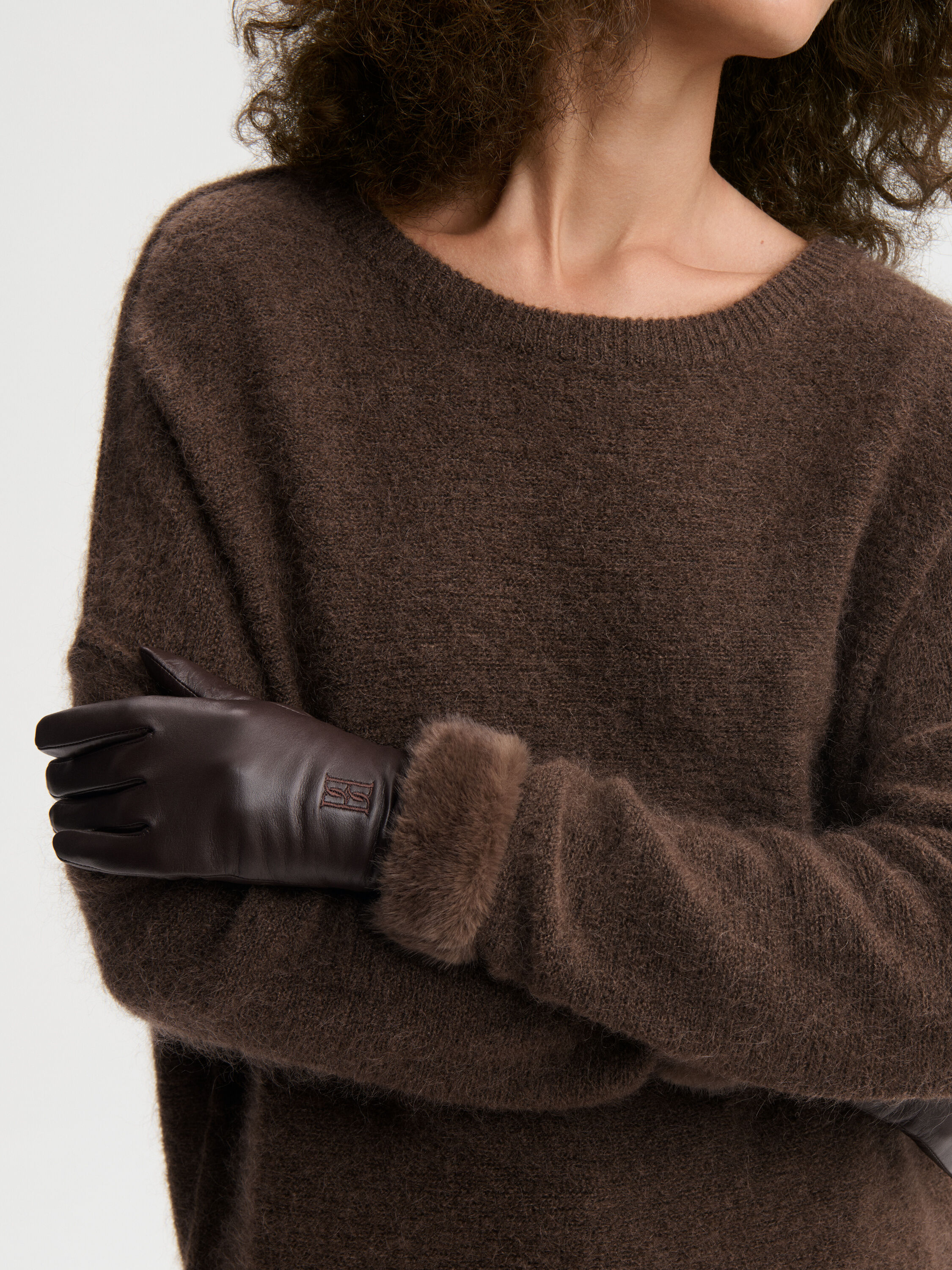Genna leather gloves