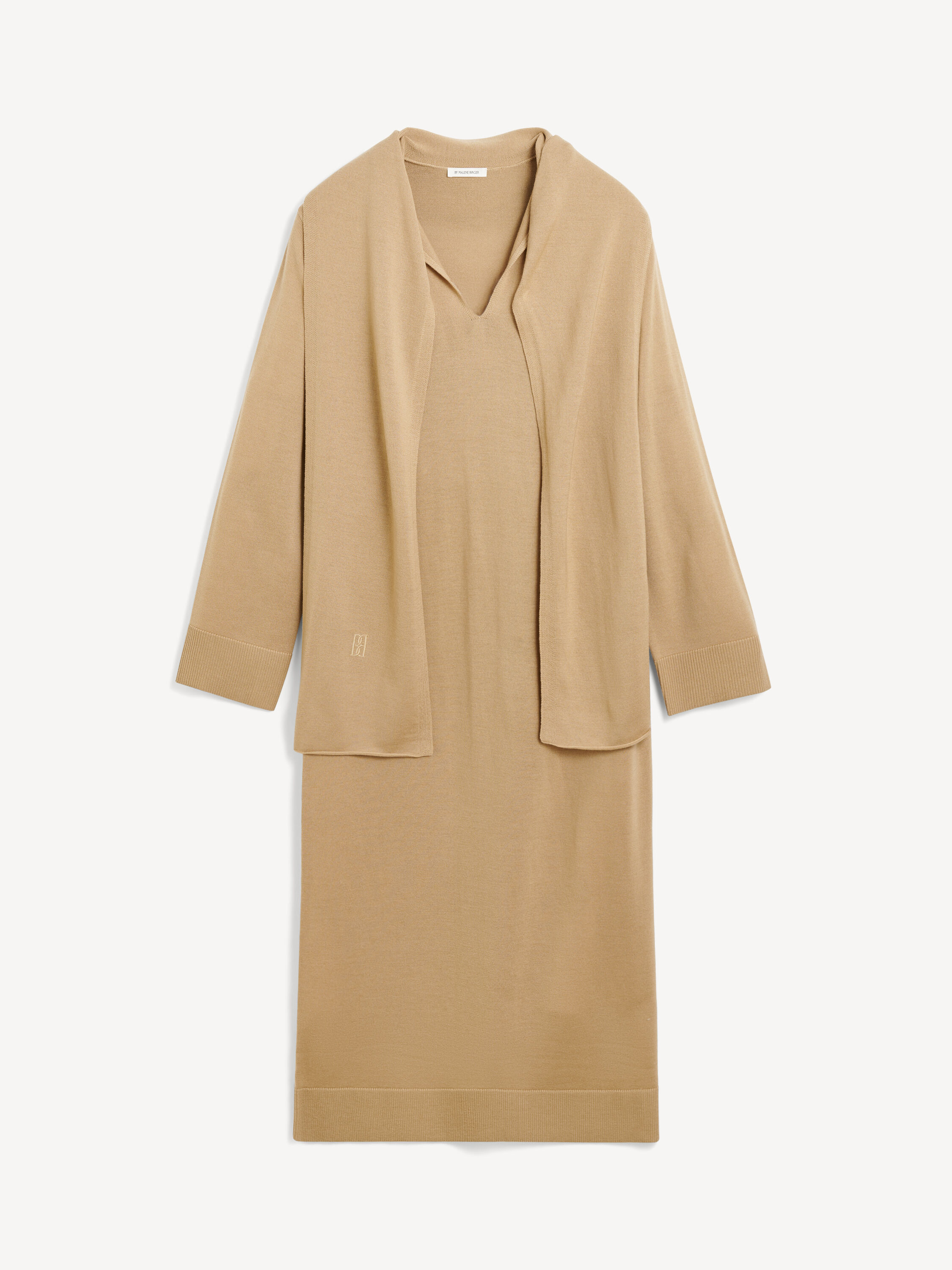 Merino wool maxi dress shop