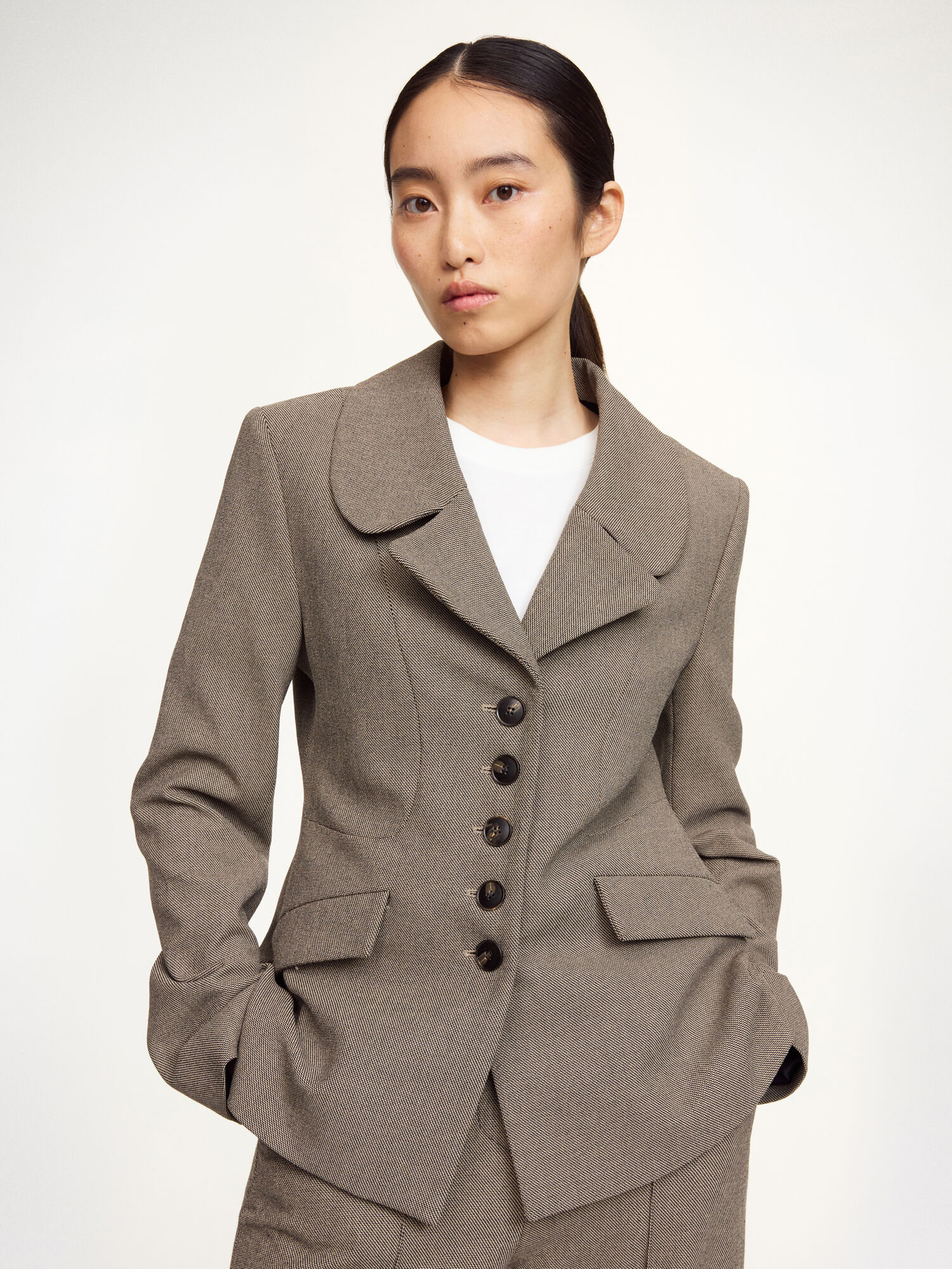 Adrienna double-breasted blazer