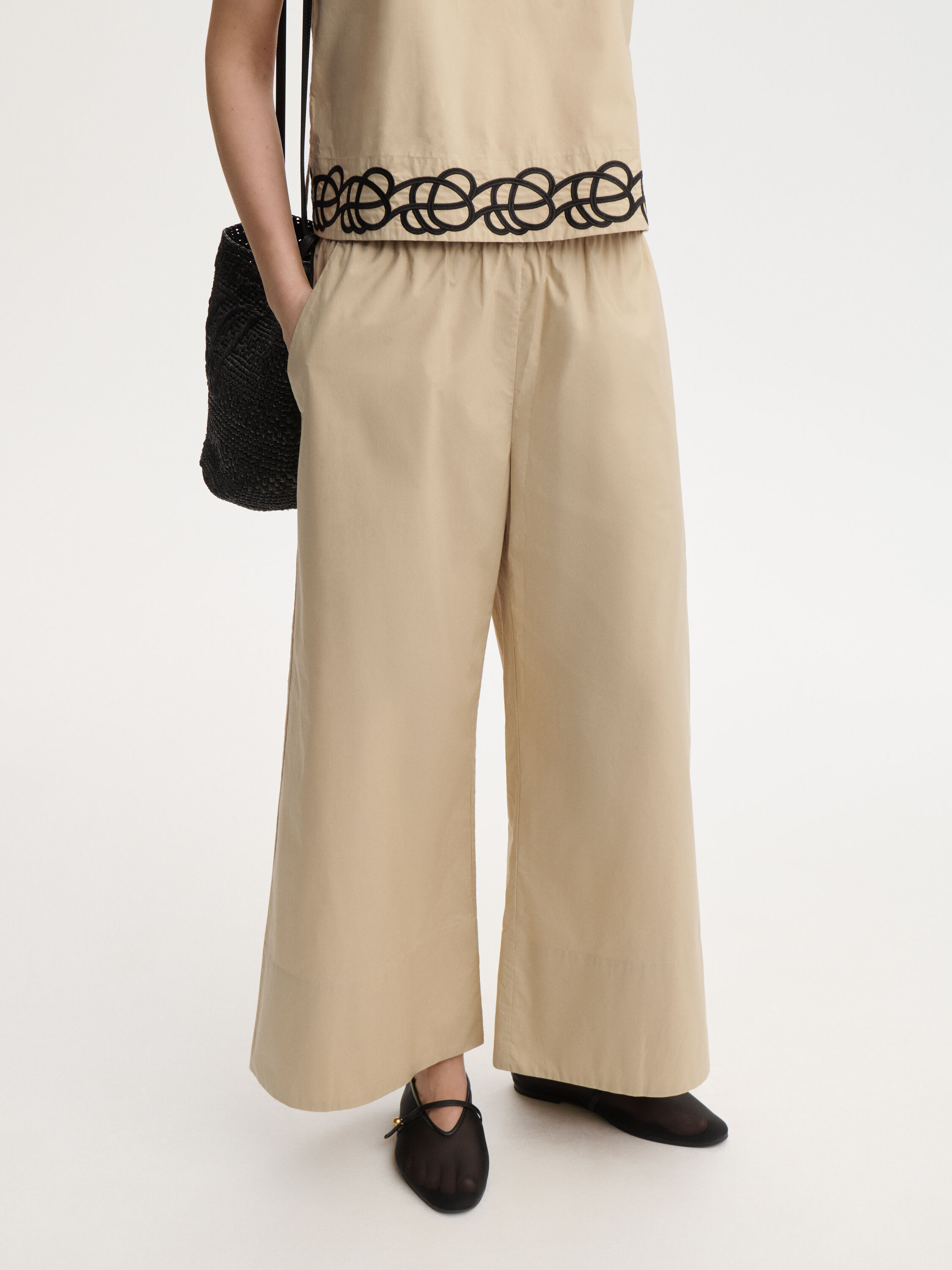 Luisa high-waist trousers