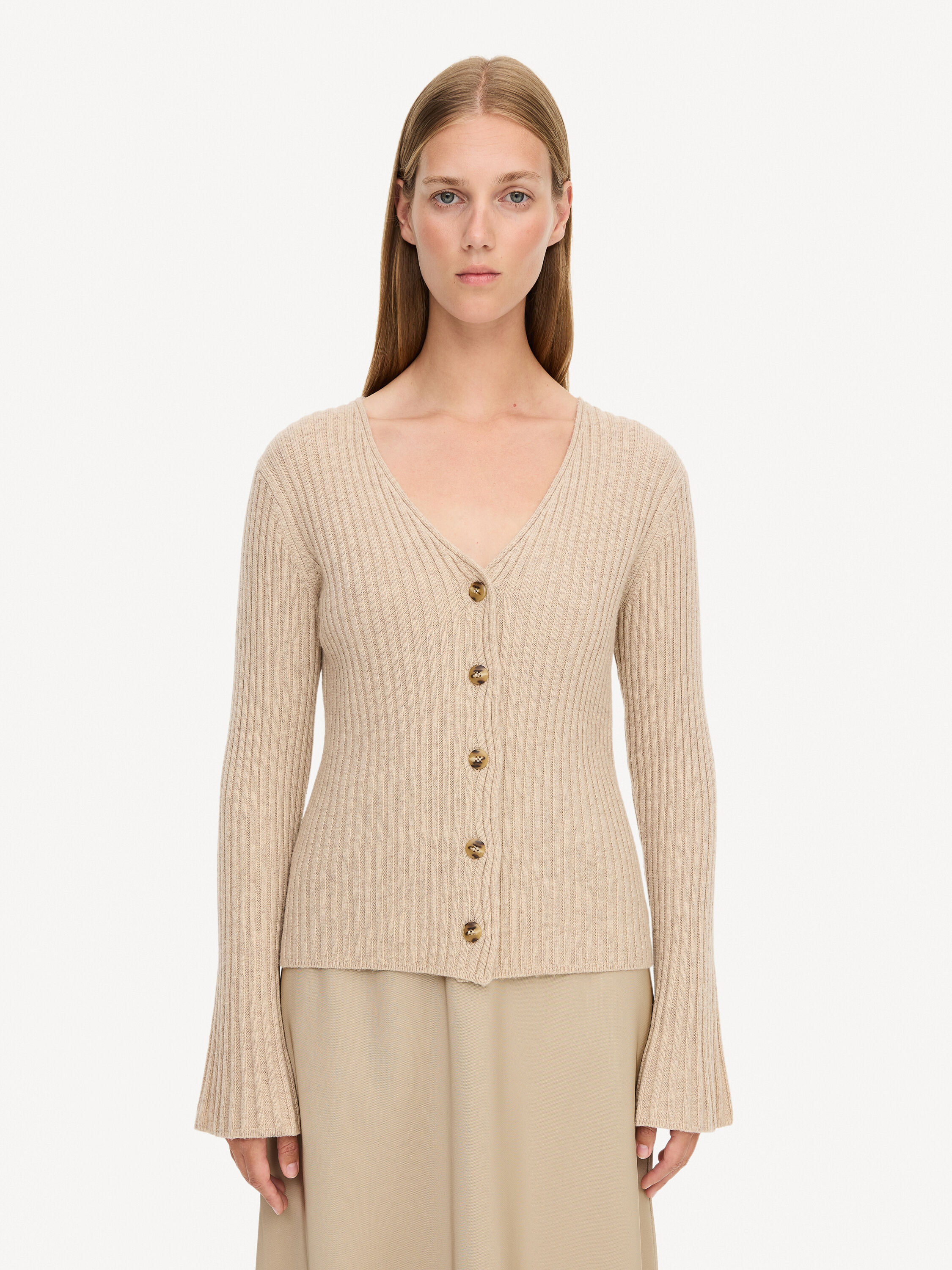 Cirane ribbed cardigan Buy Knitwear online By Malene Birger